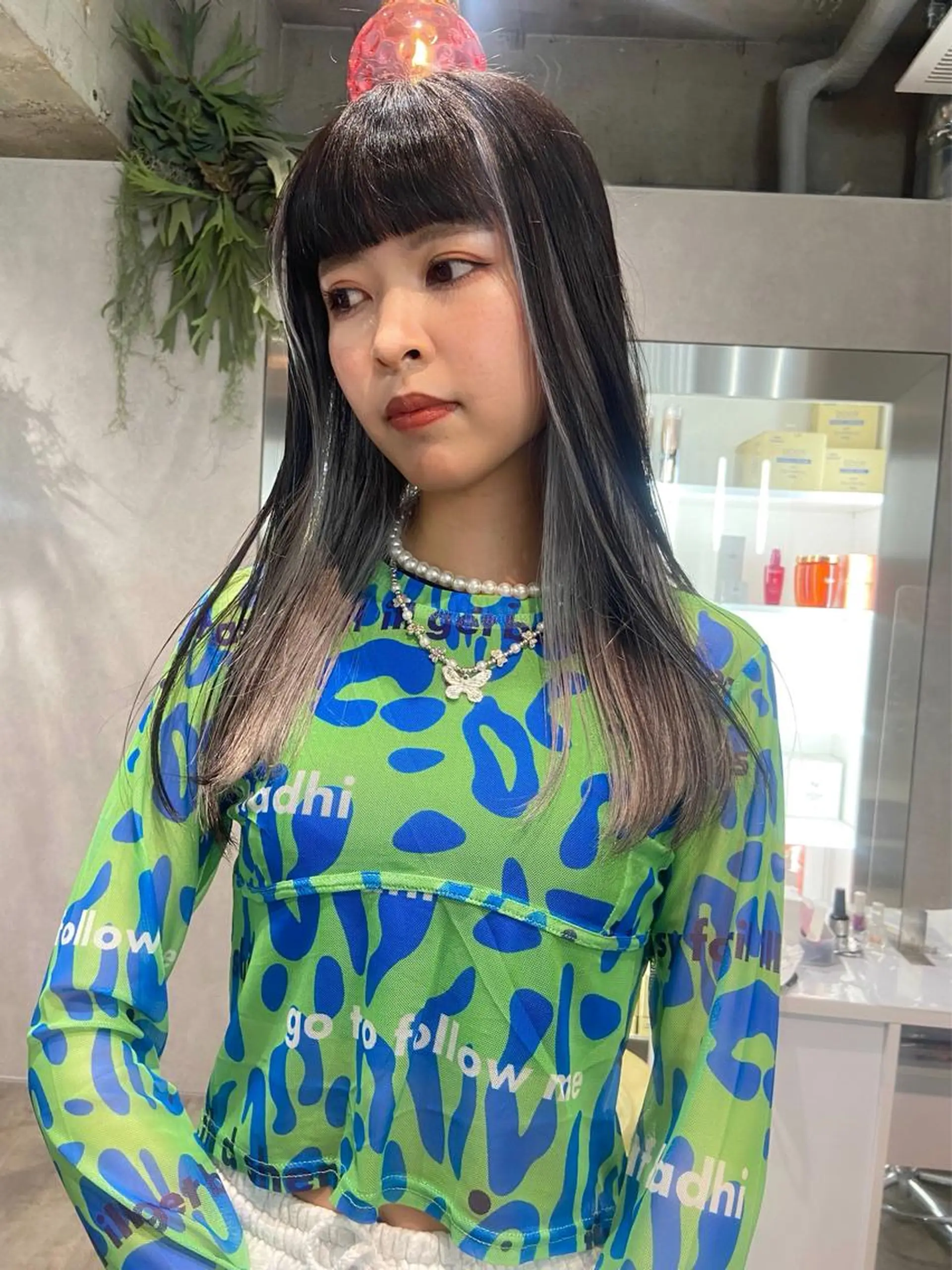 ロング カラー シルバー behov所属・柔らかカラー 🤎Tsubasaのヘアスタイル