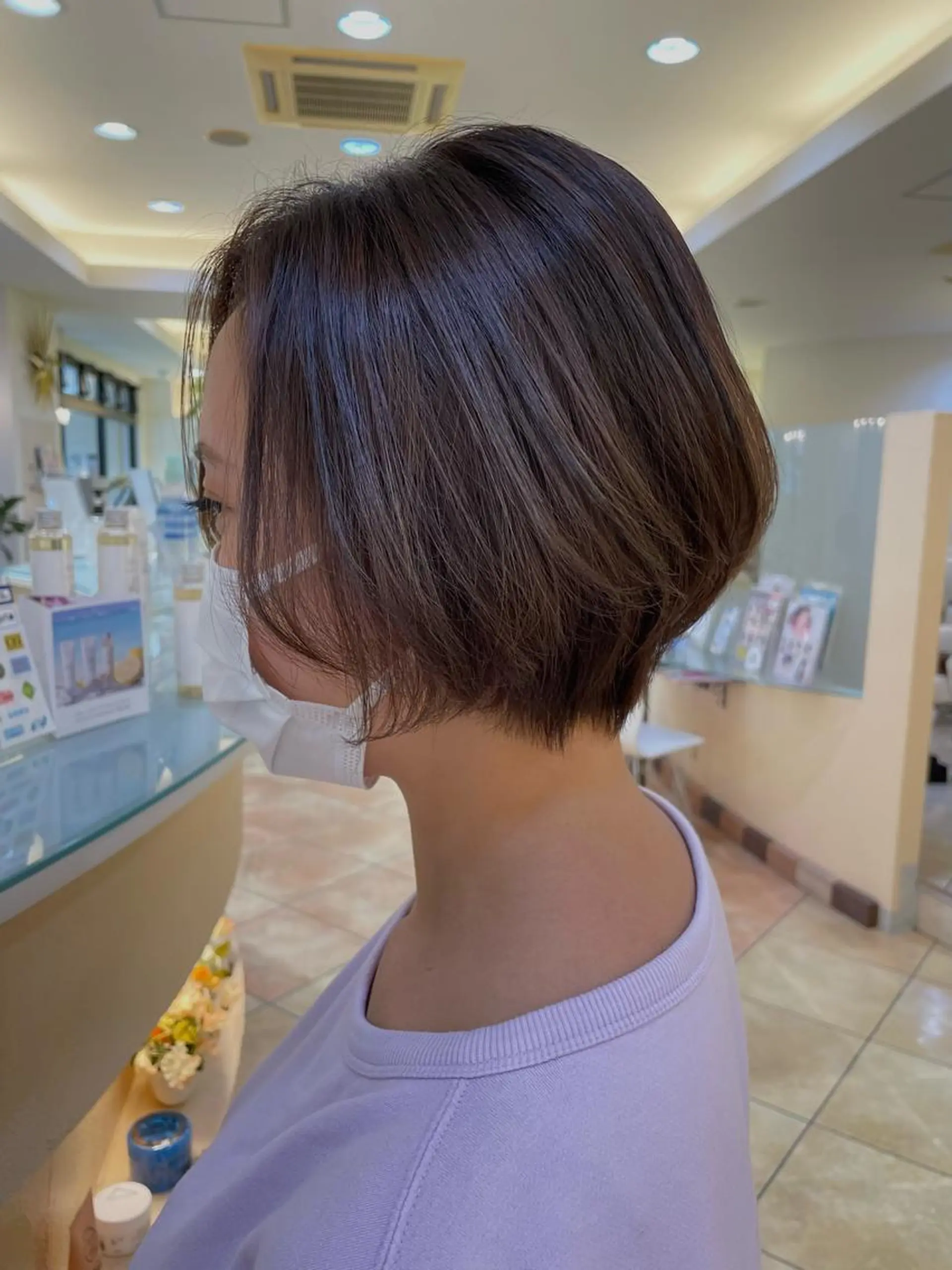 ショート 池田 早穂のヘアスタイル