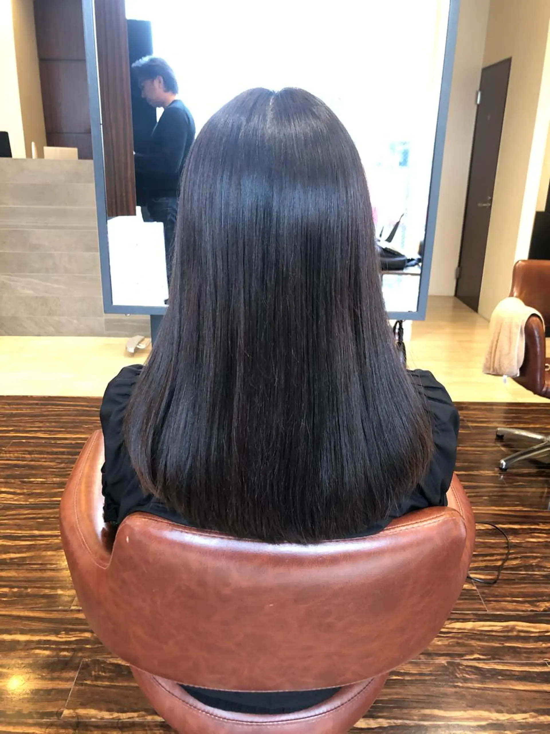 ロング pesca 仙台駅前店所属・🖤オサダ マナミ🖤のヘアスタイル