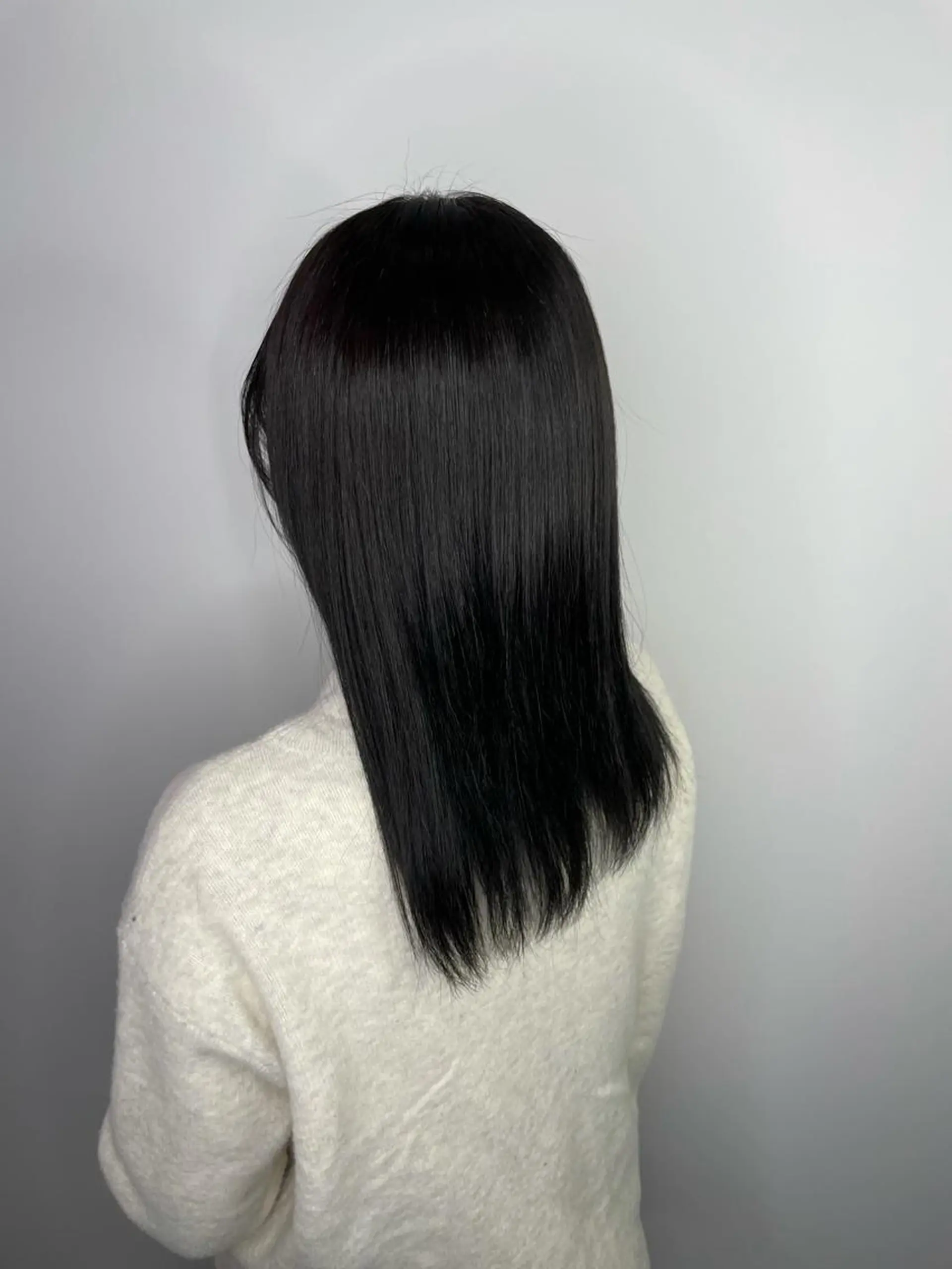 ミディアム カラー 髪質改善縮毛矯正 kosuke_IJKのヘアスタイル