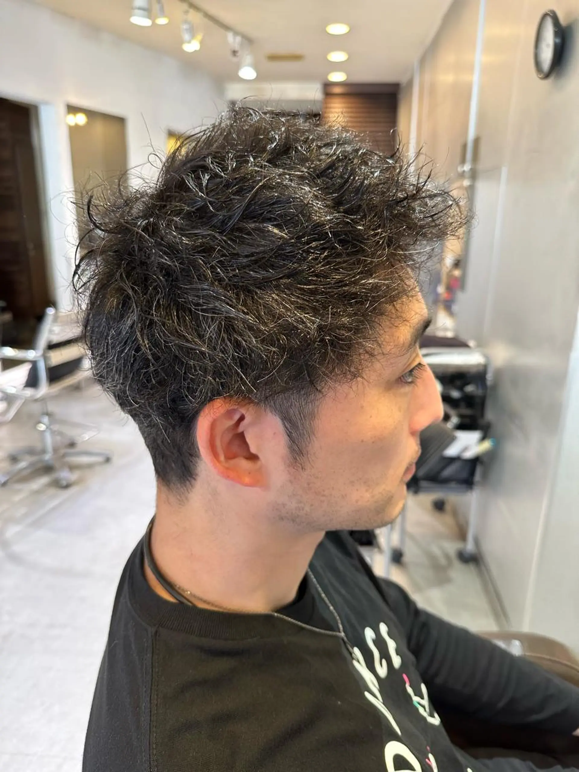 ショート カラー パーマ ヘアアレンジ メンズ キッズ ネイル マツエク・マツパ アイブロウ メンズバレイヤージュ メンズブリーチ メンズハイライト メンズインナーカラー バレイヤージュ 🌈髪質改善TR 艶カラーユウダイ🌈のヘアスタイル