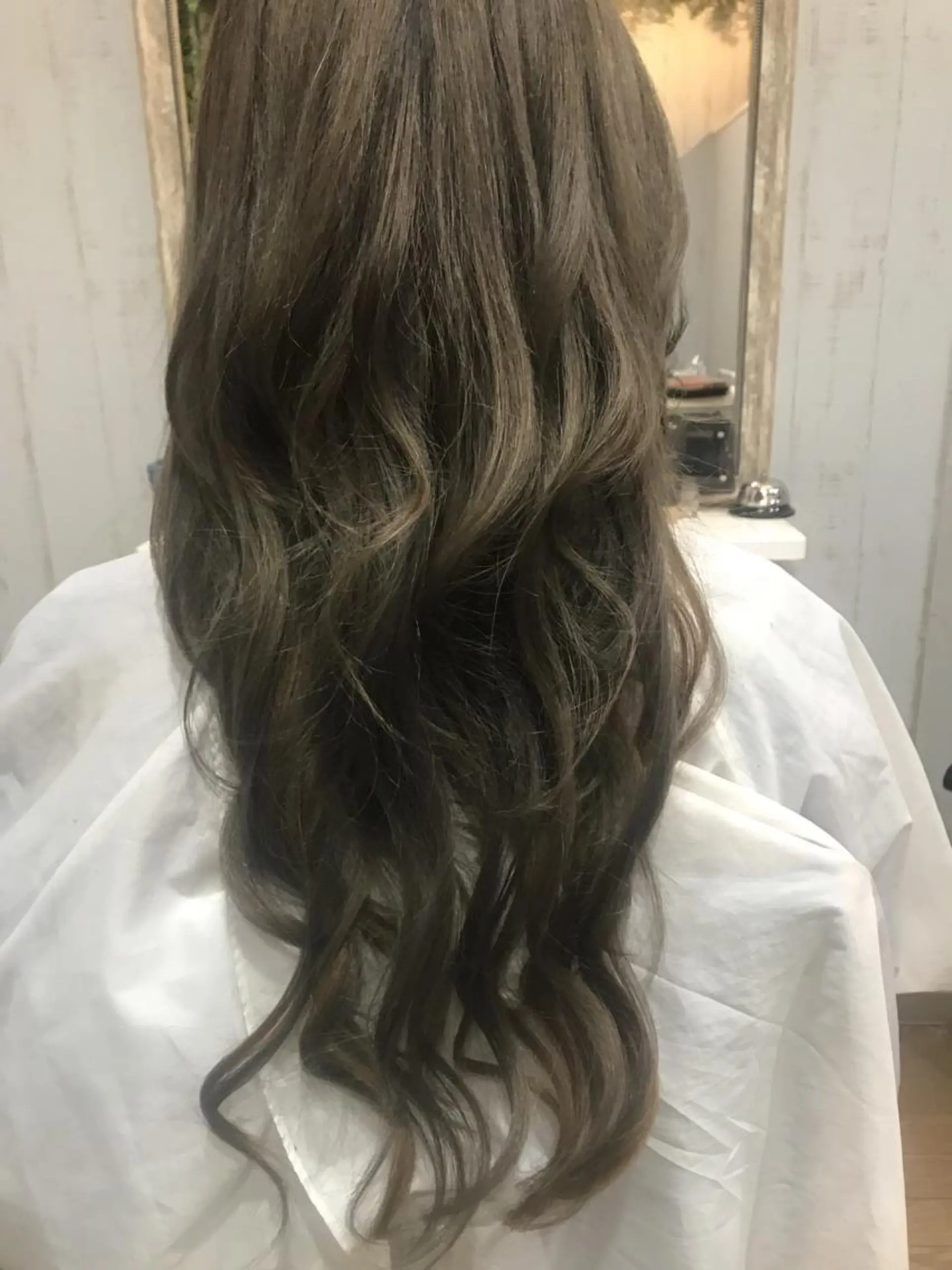 ロング カラー パーマ ヘアアレンジ R3 Eyelash RSKのマツエク・マツパデザイン