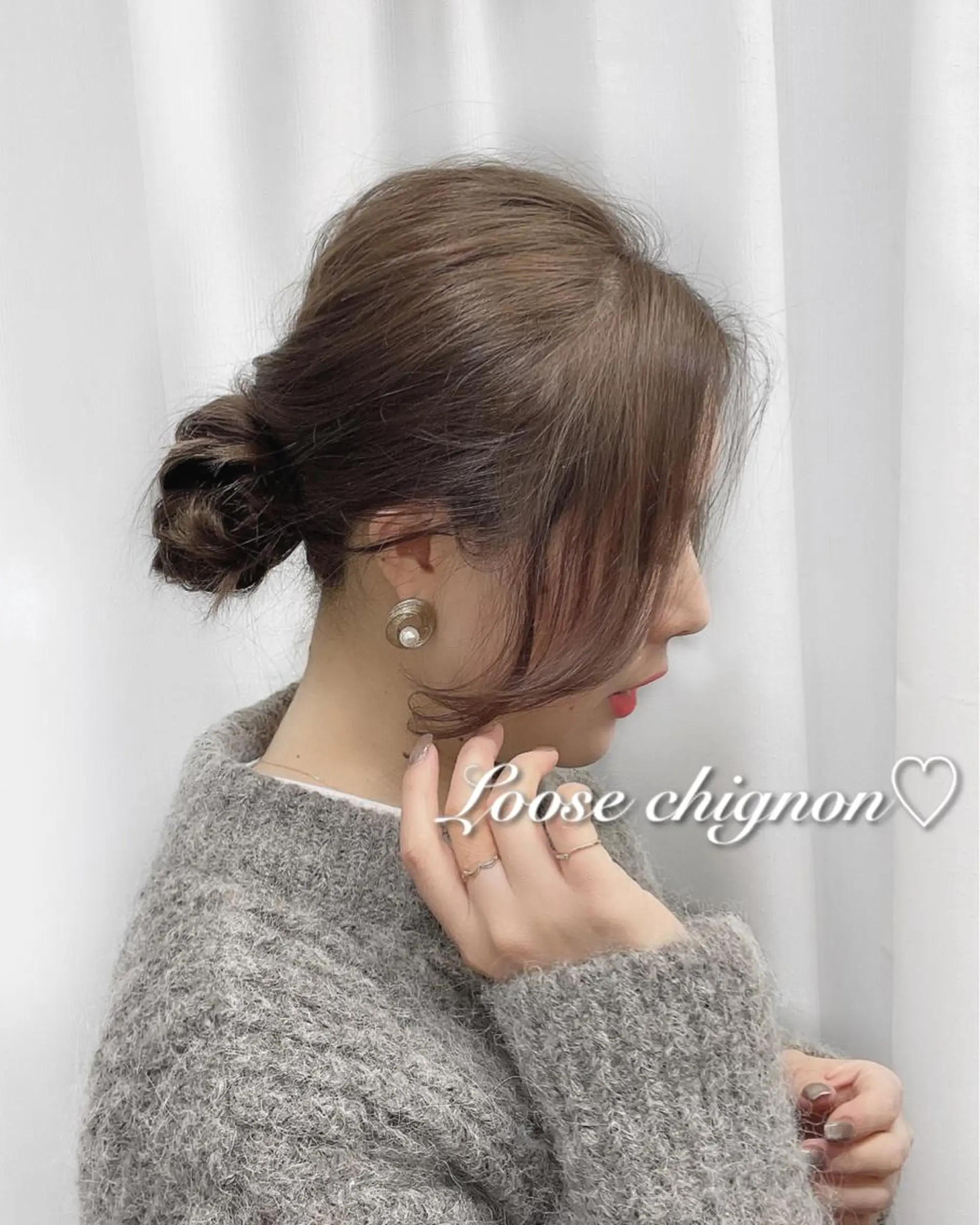 ヘアアレンジ 韓国ヘア🤍髪質改善 🇰🇷AKANEのヘアスタイル