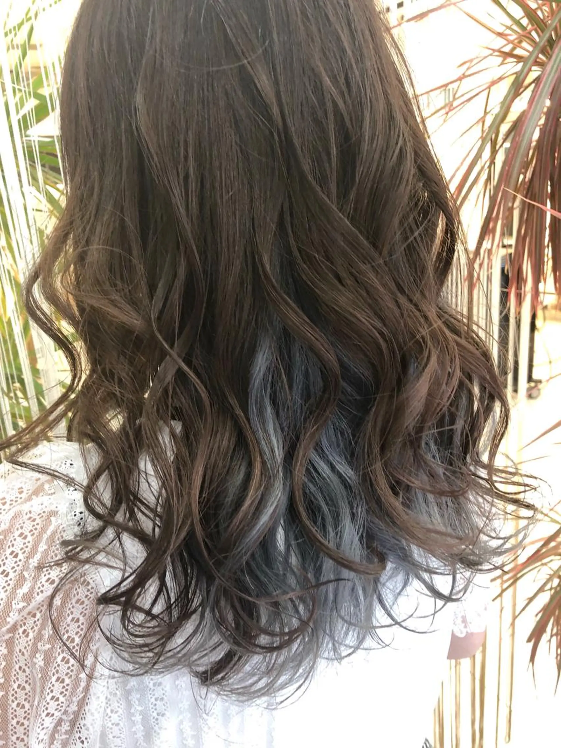 ロング カラー グレージュ カット ヘアカラー トリートメント 髪質改善/美髪矯 正ヤマモトハルキのヘアスタイル