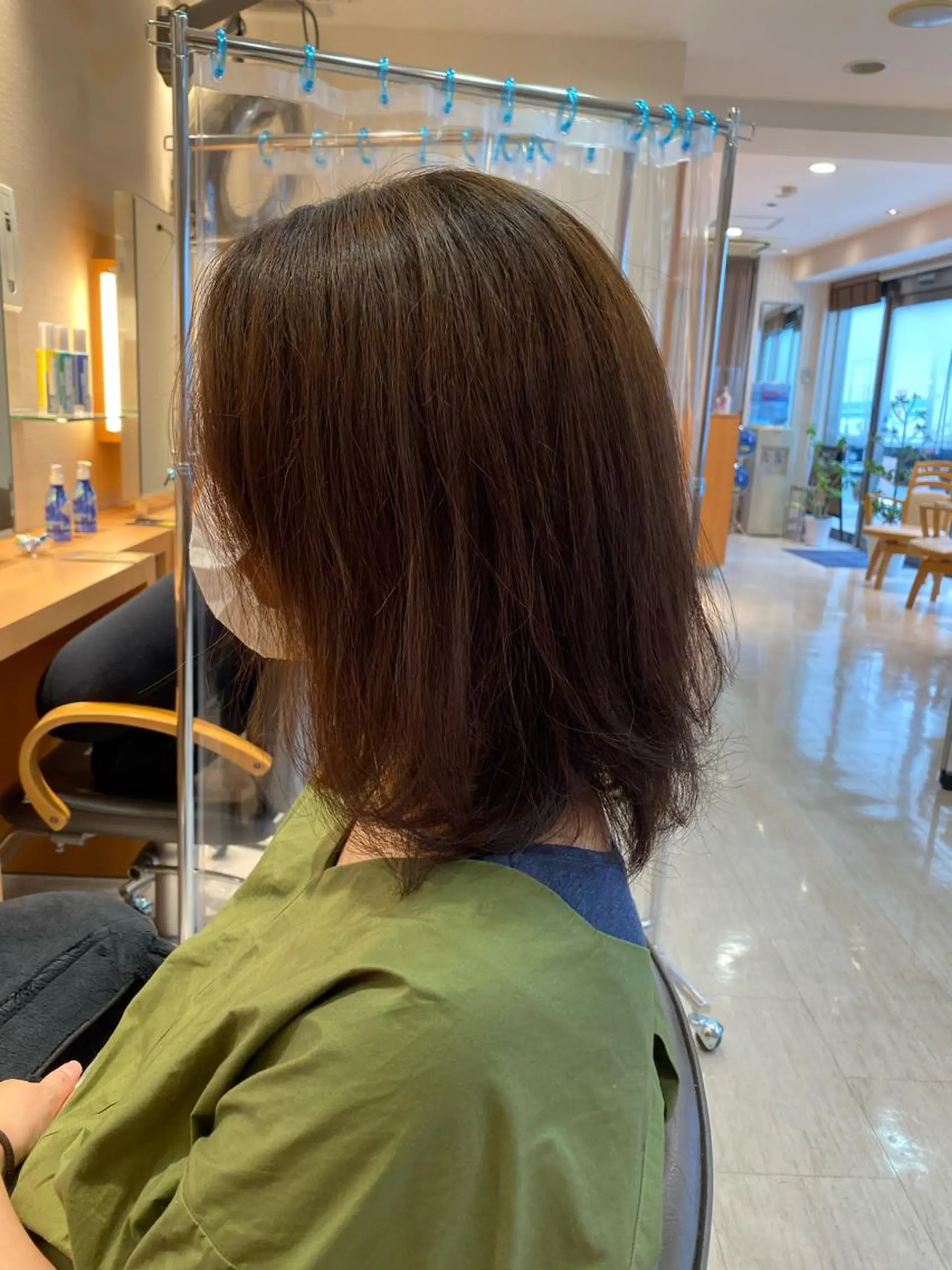 ミディアム カラー 🟢NEGi🟣 🫧髪質改善のヘアスタイル