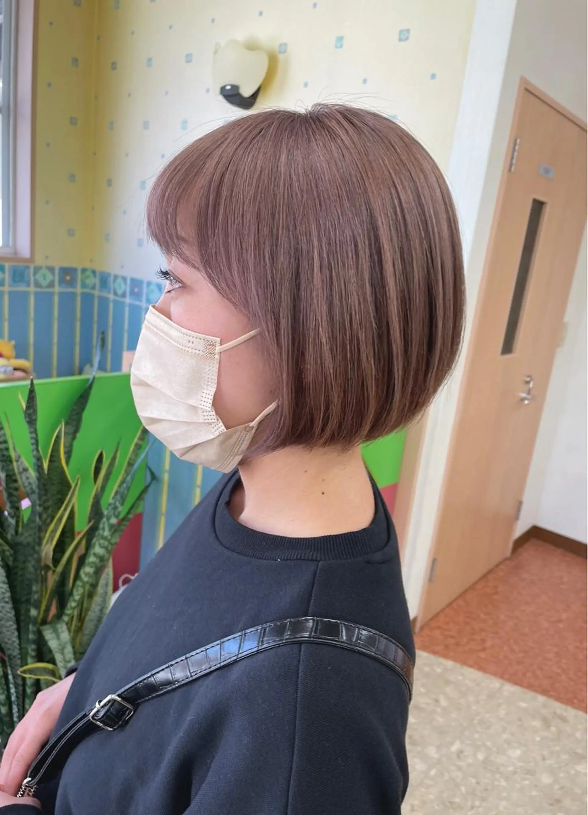 ショート カラー ベージュカラー ミルクティーベージュ River,Land所属・yui .のヘアスタイル