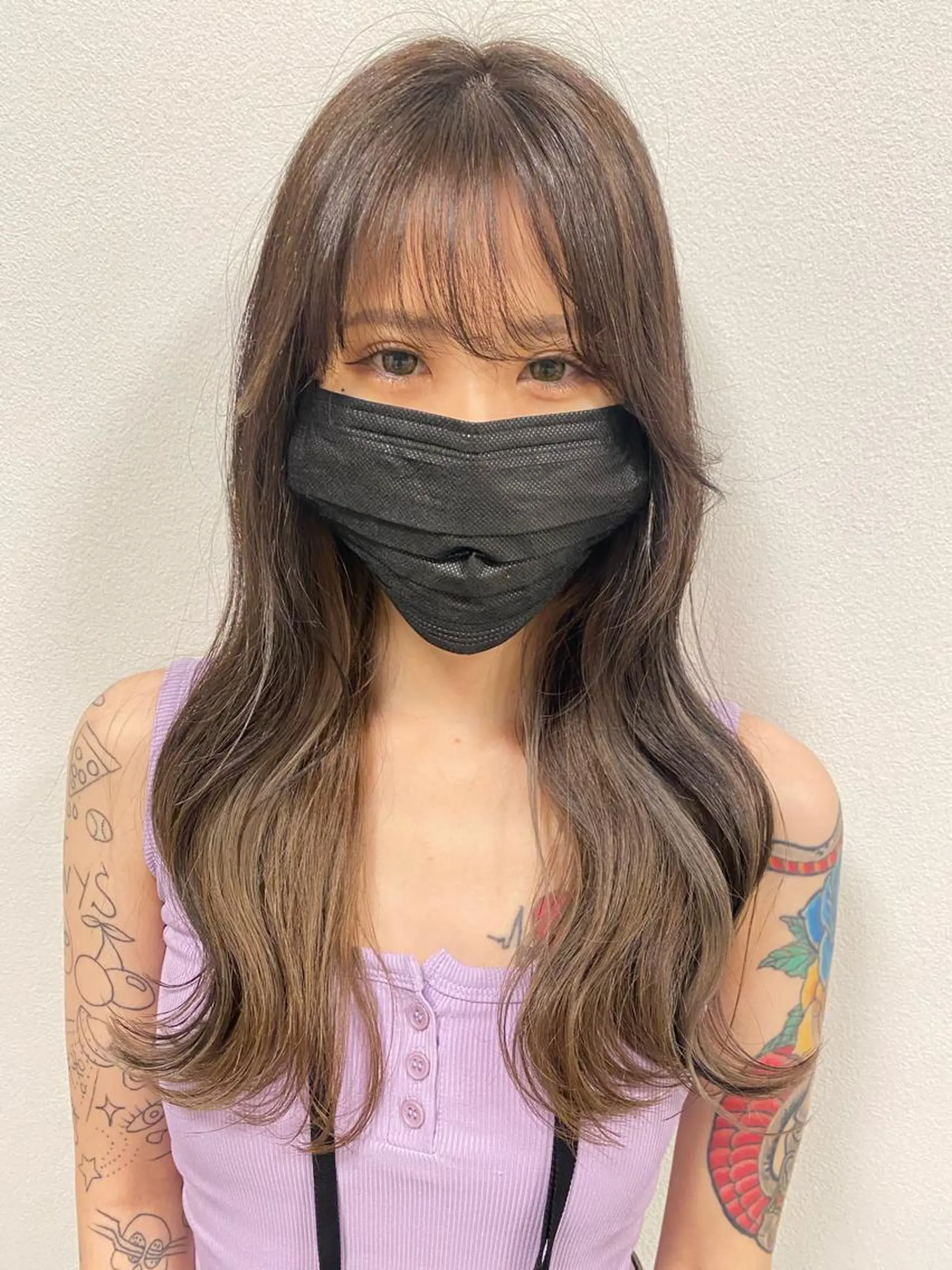 カラー the BRIDGE 加藤みのりのヘアスタイル