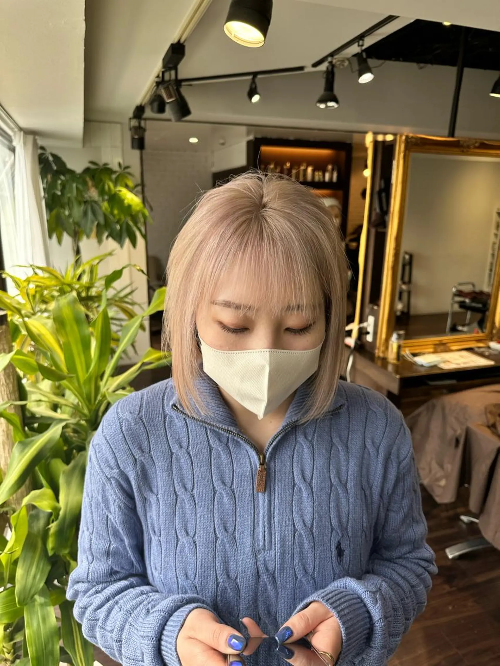 ショート カラー アディクシーカラー ブリーチ ケアブリーチ デザインカラー ハイトーンカラー カット ヘアカラー トリートメント ワンホンヘア ケラチン/Kaitoのヘアスタイル