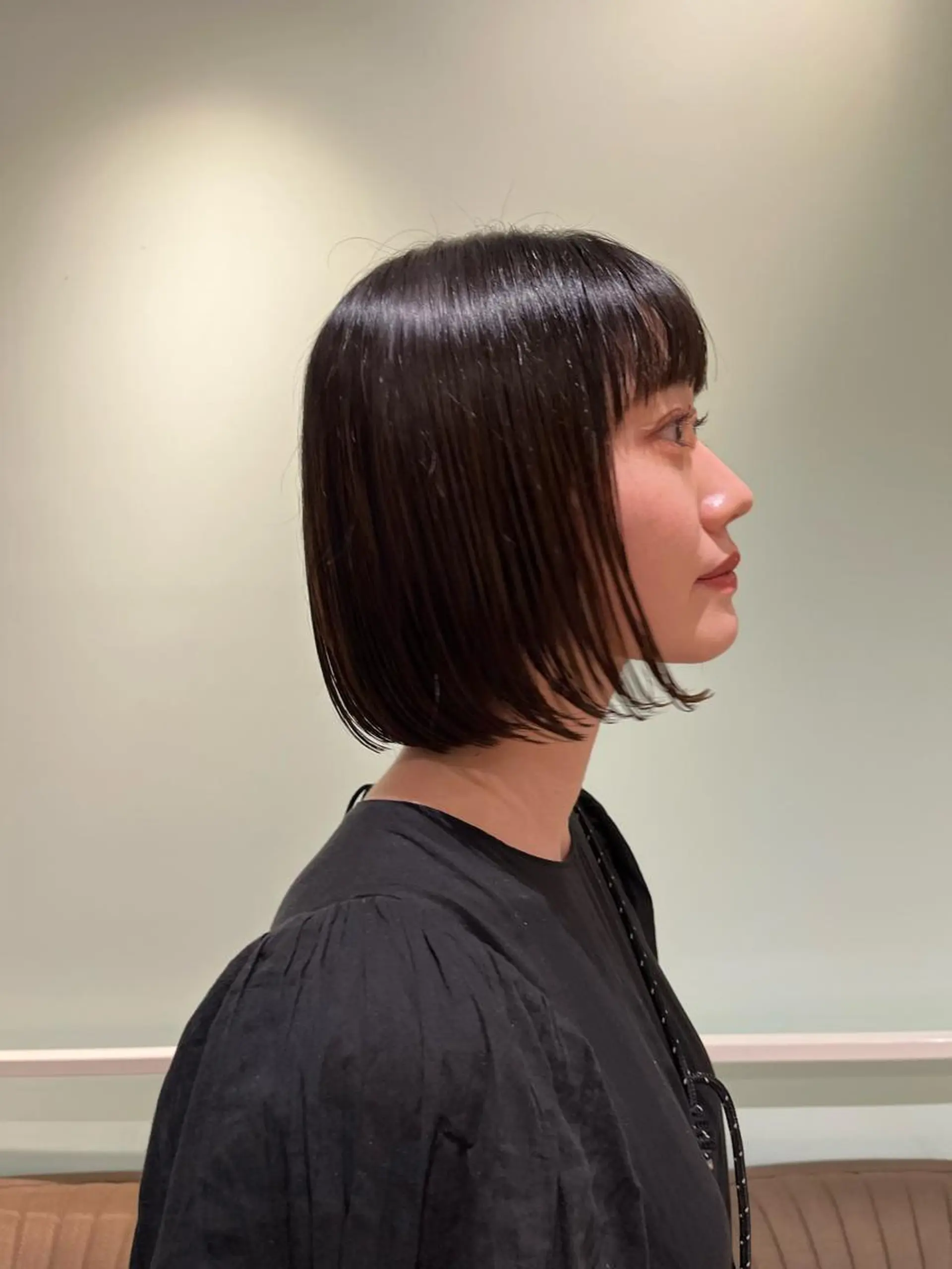 ショート ボブ marino/ カラー/顔周りカットのヘアスタイル