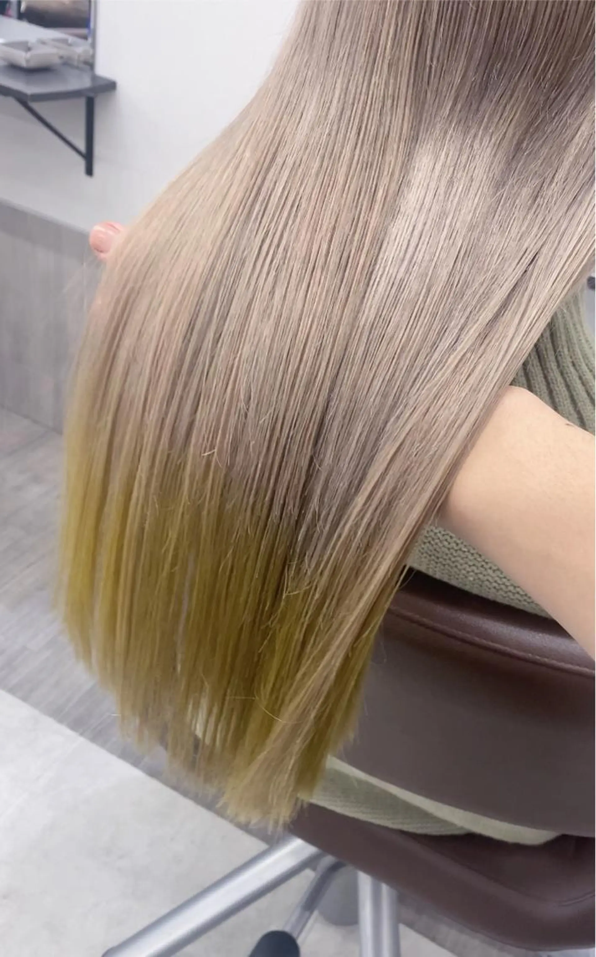 ミディアム カラー jill by gisel＿奥家のヘアスタイル