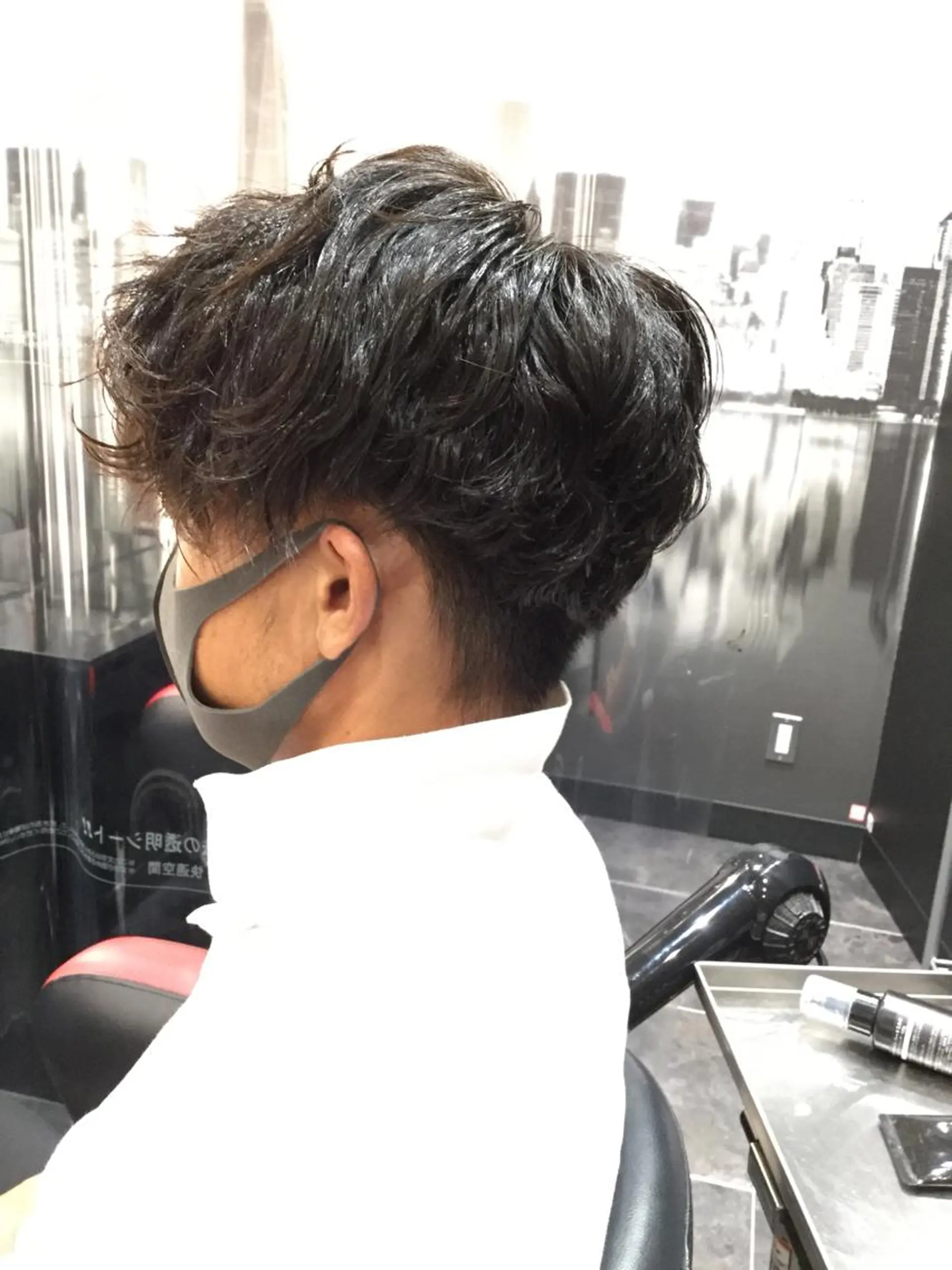 パーマ メンズ Annon プライベートサロンのヘアスタイル