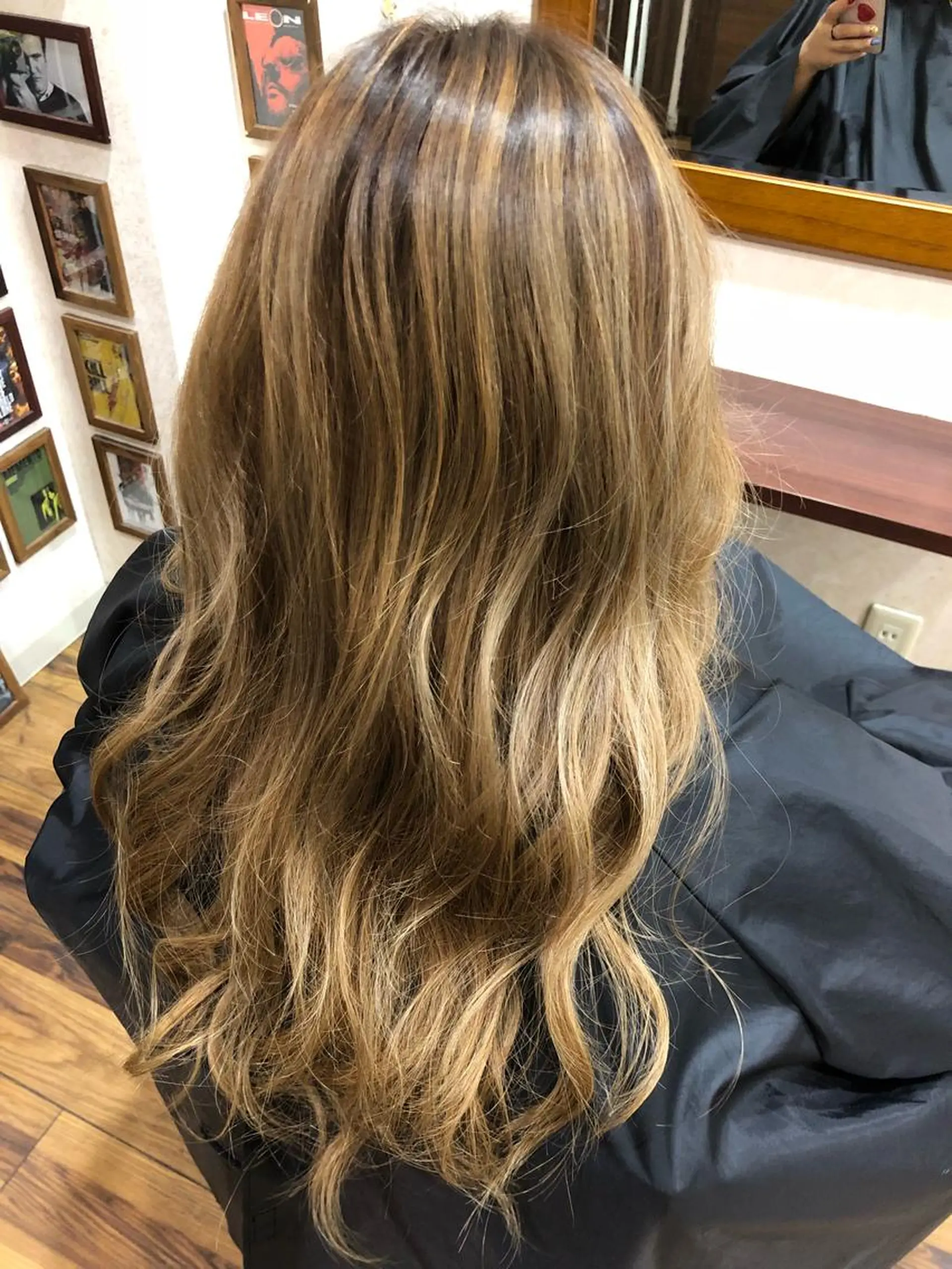 ロング 國次 夕貴のヘアスタイル