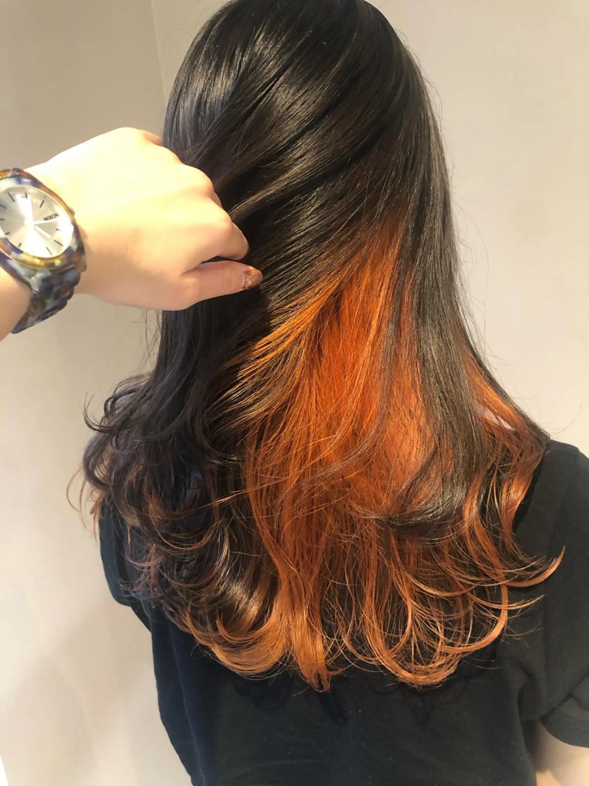 ミディアム カラー ブリーチ ケアブリーチ インナーカラー ヘアカラー トリートメント ブリーチ👩‍🦳/ ‪✂︎MANAMIのヘアスタイル