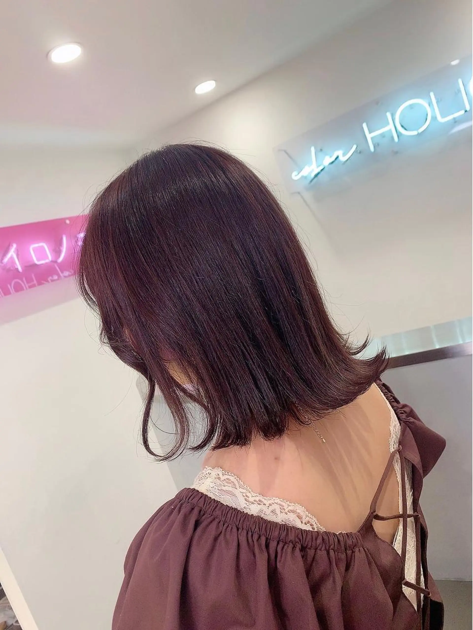 ミディアム Iris所属・ハイトーン特化サロン 💎MOCA💎のヘアスタイル