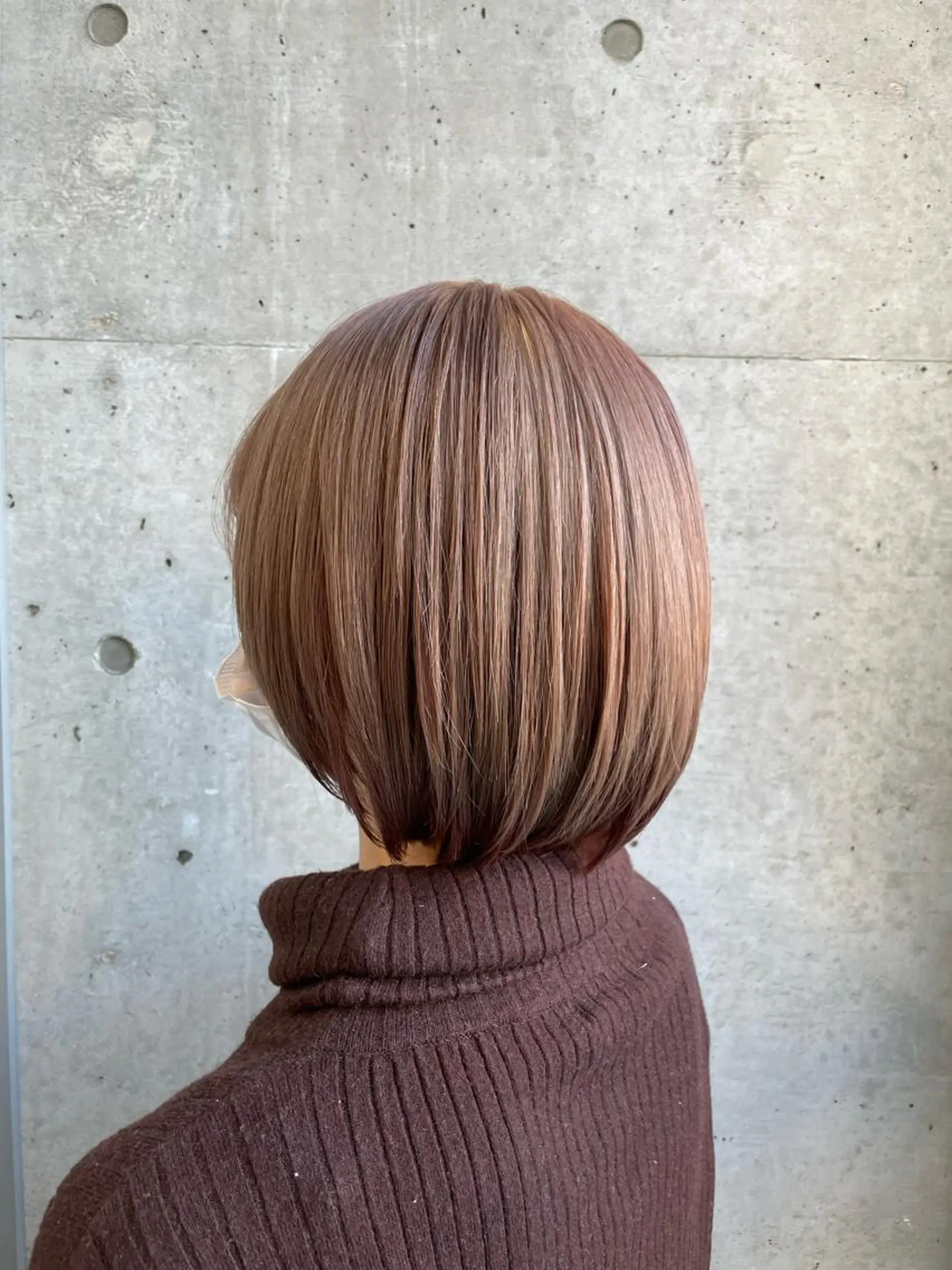 ショート カラー ヘアカラー トリートメント B.Chance カラーリスト　ペーのヘアスタイル