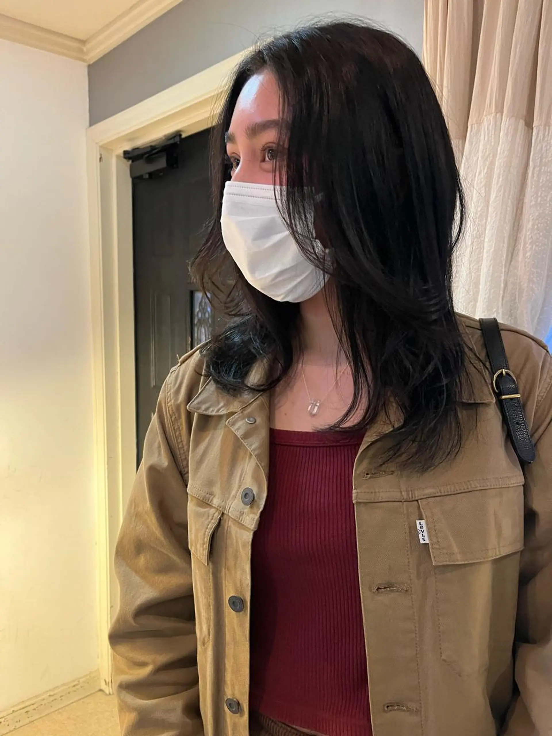 セミロング カラー NOUN所属・eri kinjoのヘアスタイル