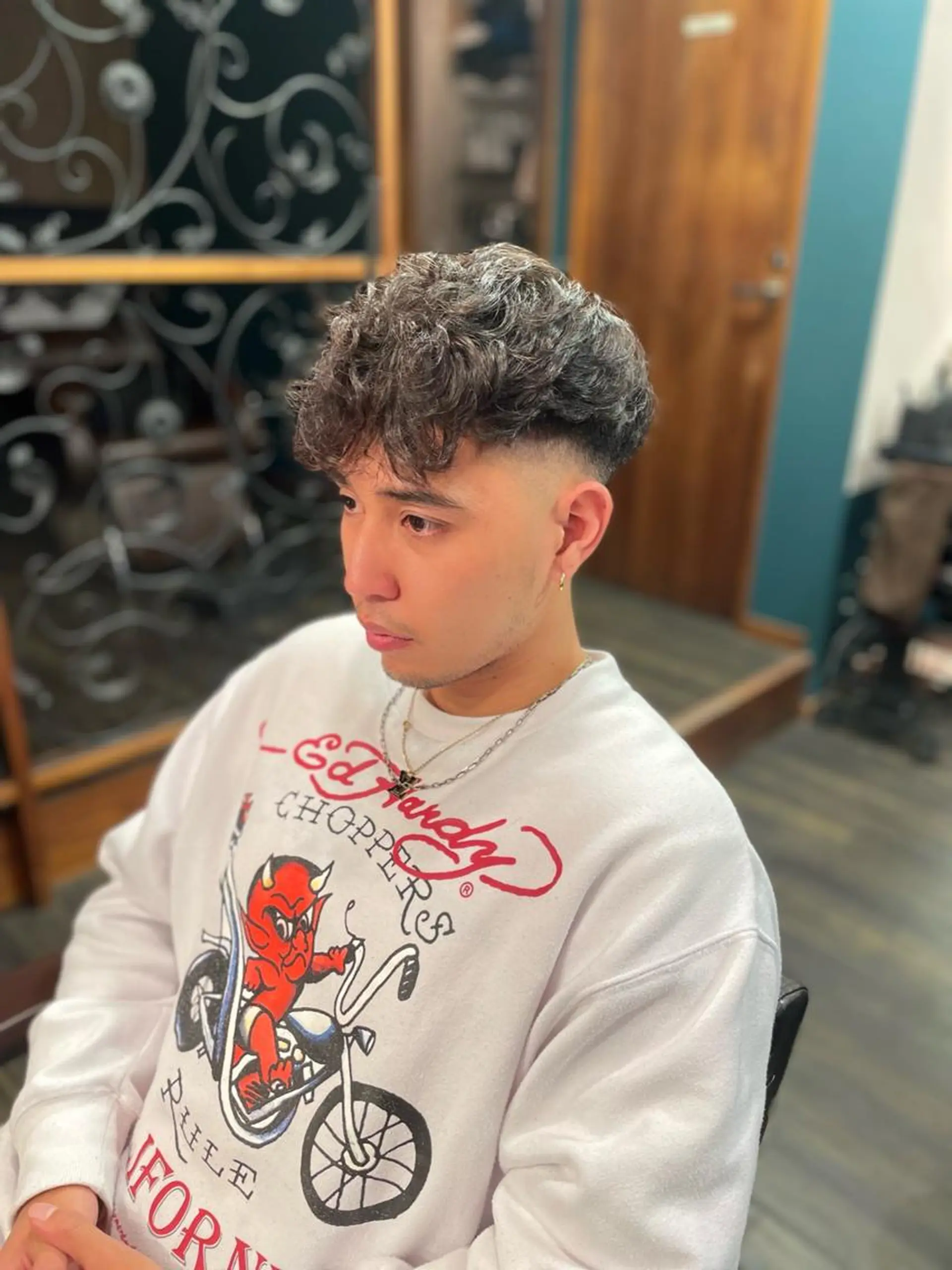 メンズ カット パーマ ヘッドスパ 早稲田/メンズパーマ /カラー/松井聖虎のヘアスタイル