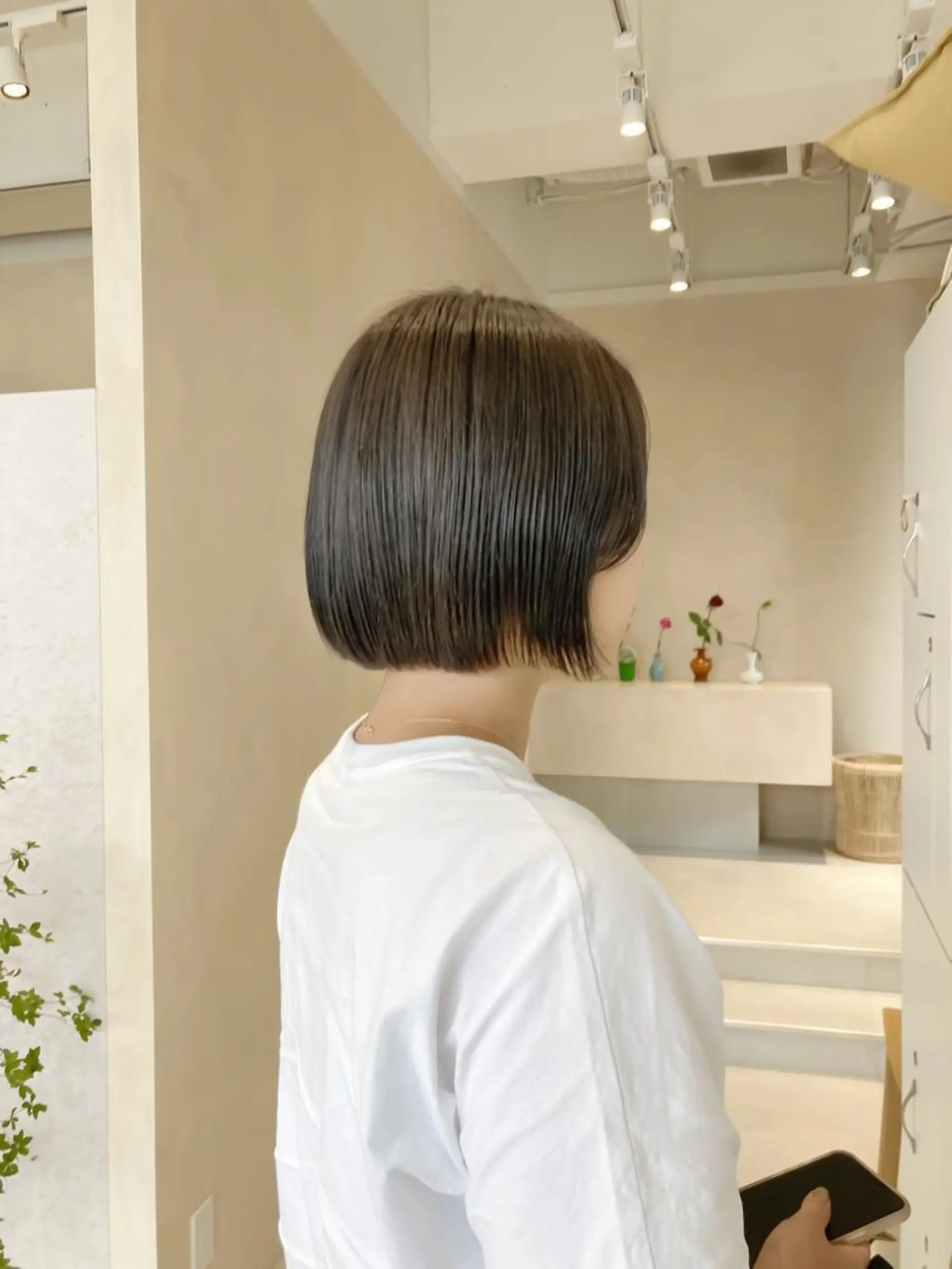 ショート カラー ラベンダーカラー 髪質改善 トリートメント MURANAKA RYOのヘアスタイル