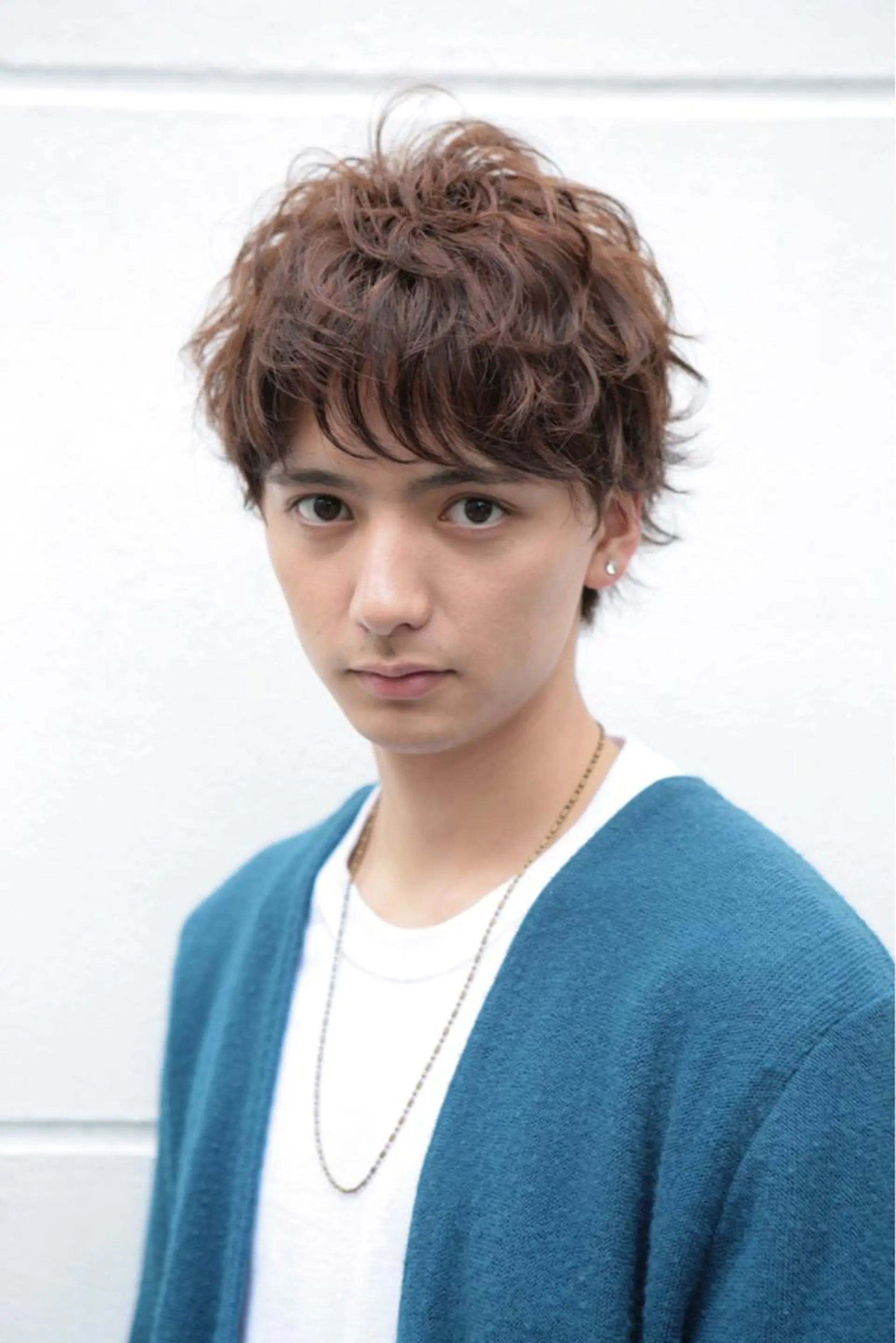 ショート パーマ メンズ 渡辺 裕輔のヘアスタイル