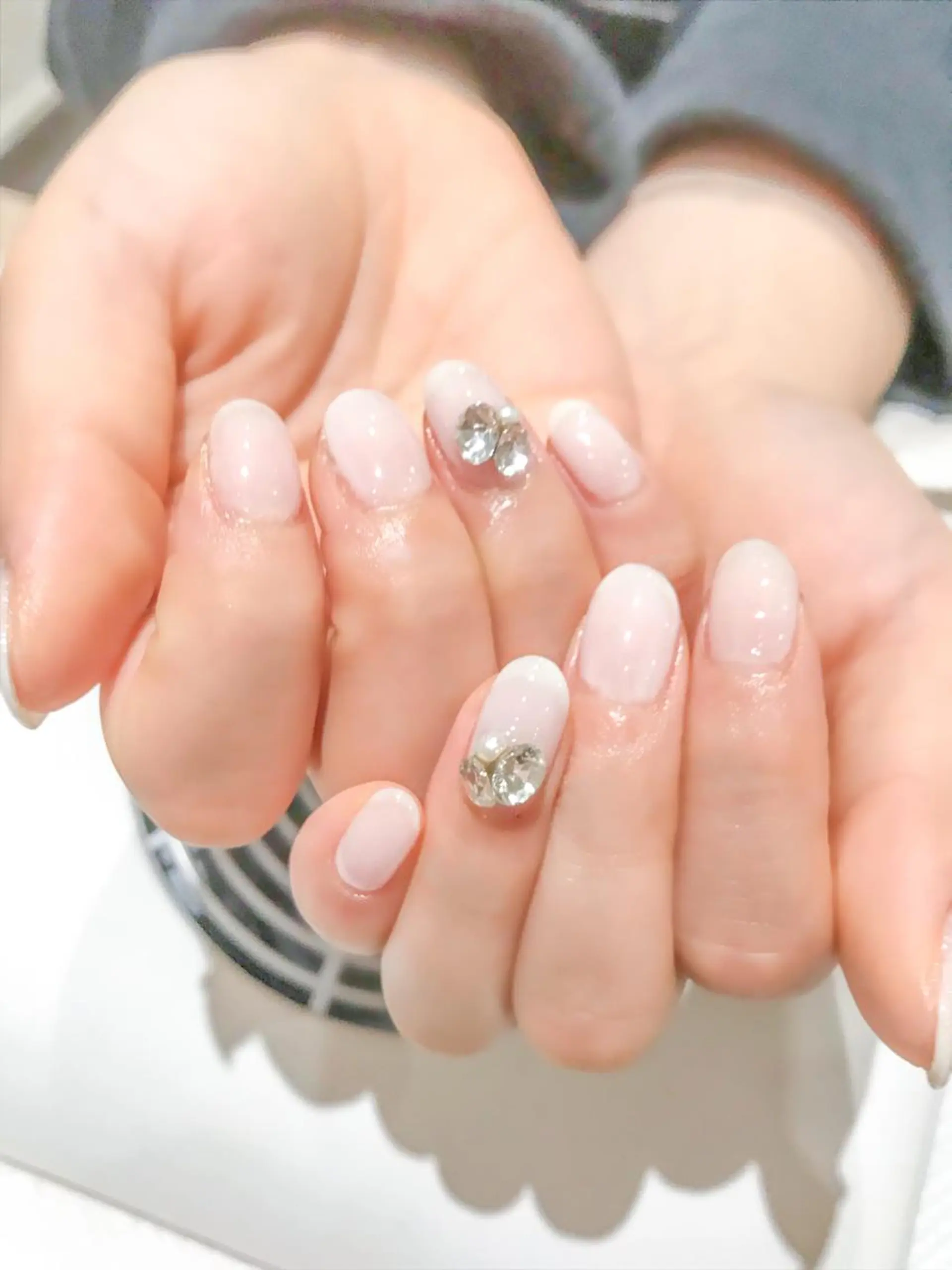 ネイル カジュアル ジェルネイル ワンカラーネイル 春ネイル Nyanco Nailのネイルデザイン