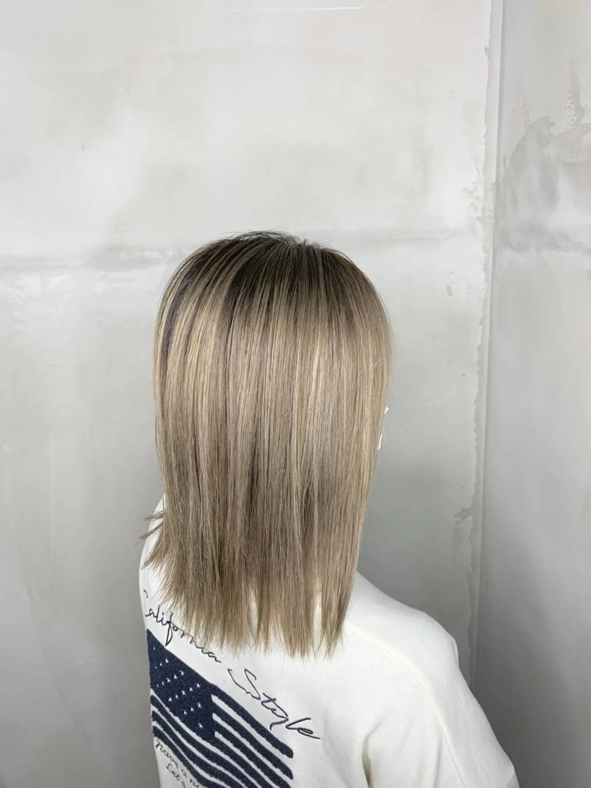 カラー ヘアカラー 益 佑夏のヘアスタイル