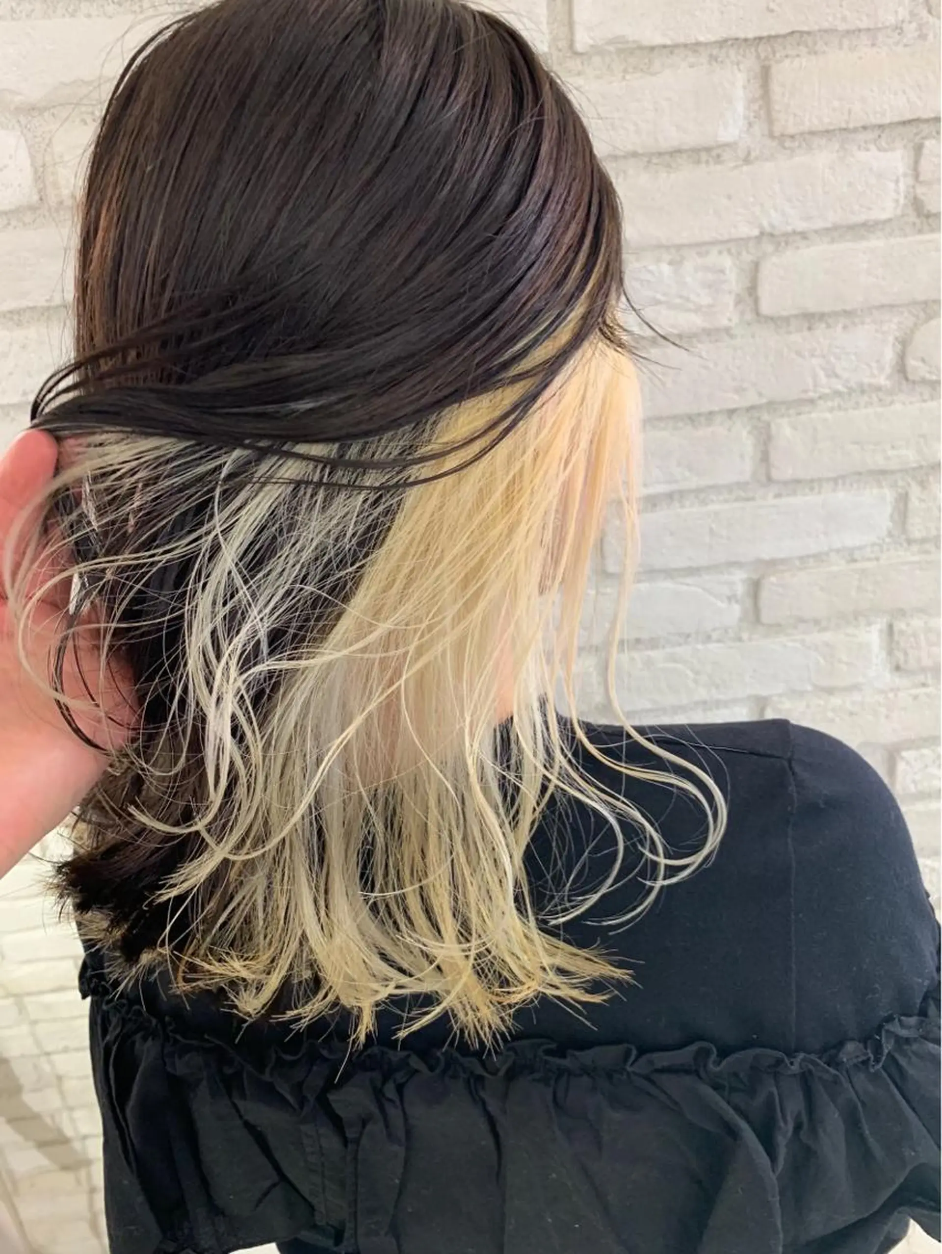 セミロング ヘアカラー トリートメント ダブルカラー /垣尾颯大のヘアスタイル