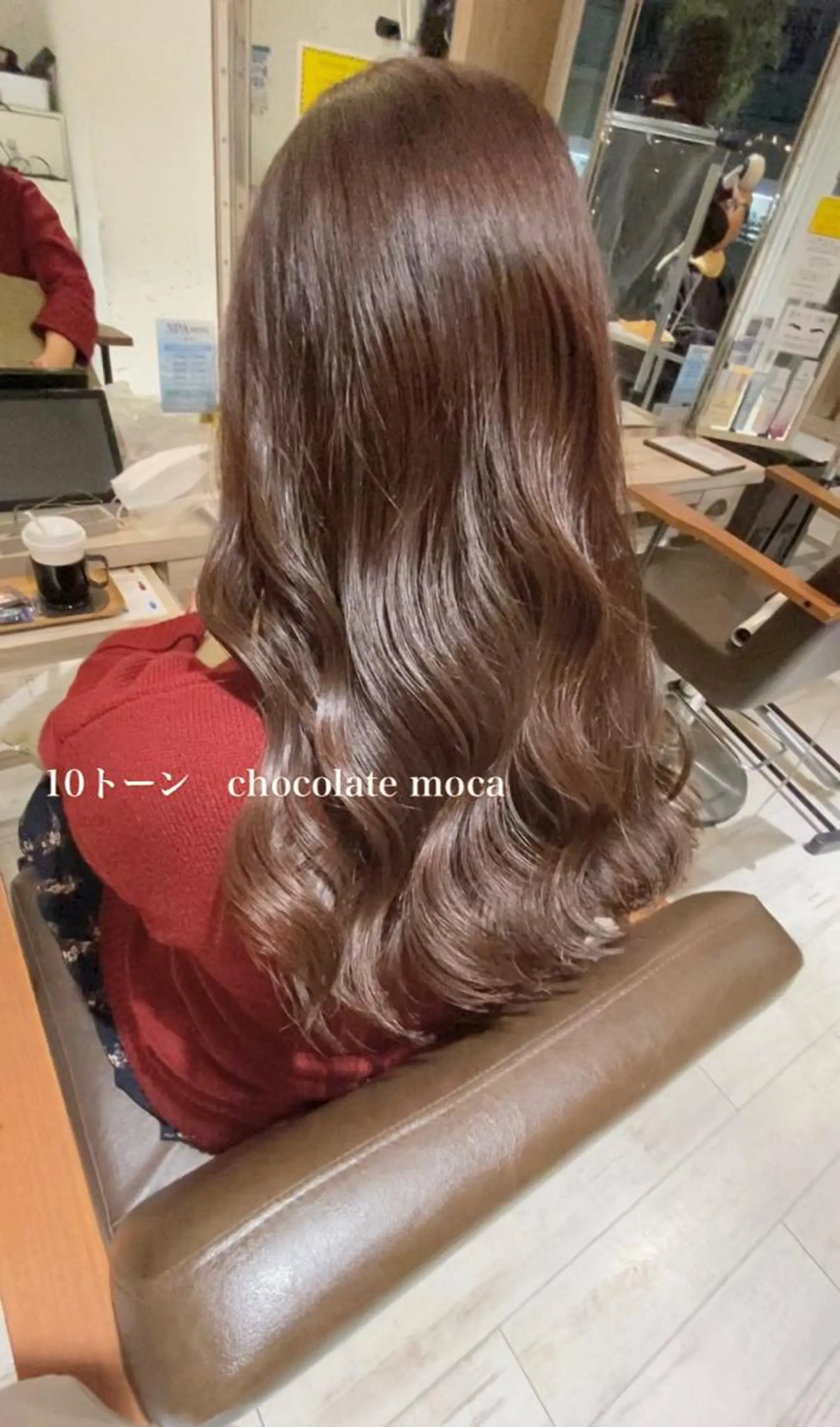 ロング カラー ベージュカラー ブリーチ ブラウンカラー ダブルカラー ミルクティーベージュ SALOWIN調布店所属・ツヤ髪師 kichiのヘアスタイル