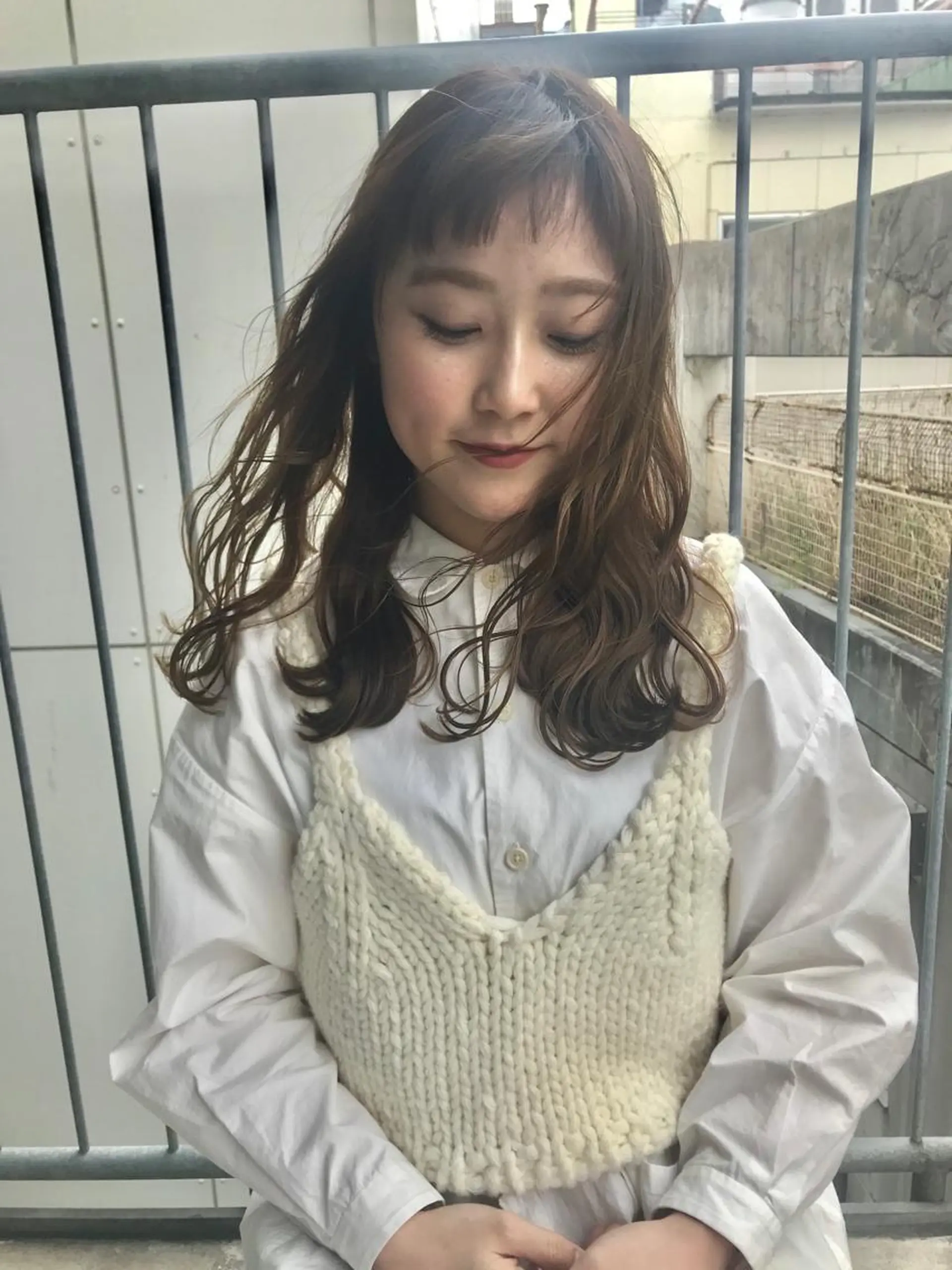 セミロング カラー Utata  literie所属・🌷小野田 睦🌷のヘアスタイル