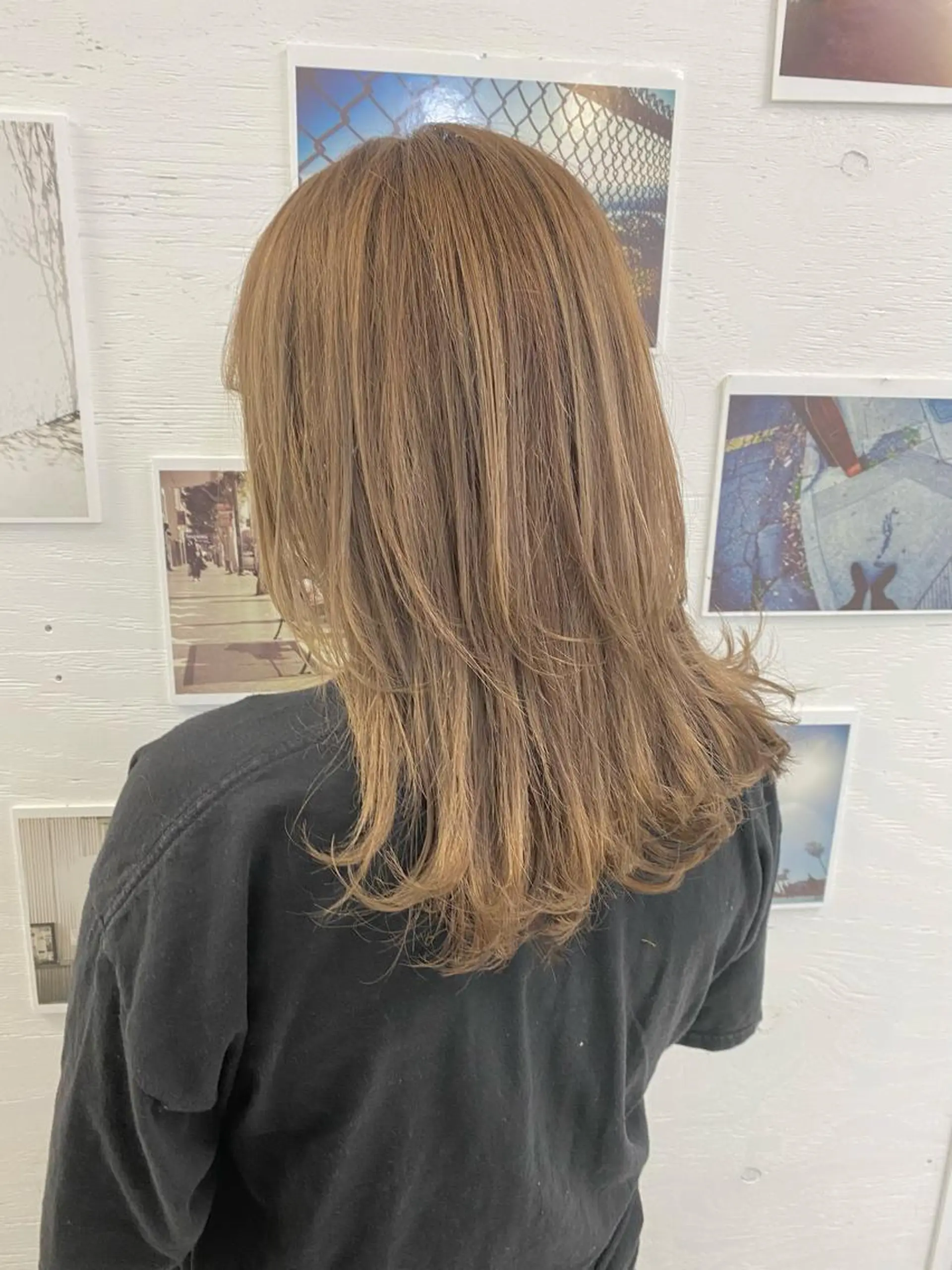 カラー ダメージレスブリーチ /艶髪/横須賀智也のヘアスタイル