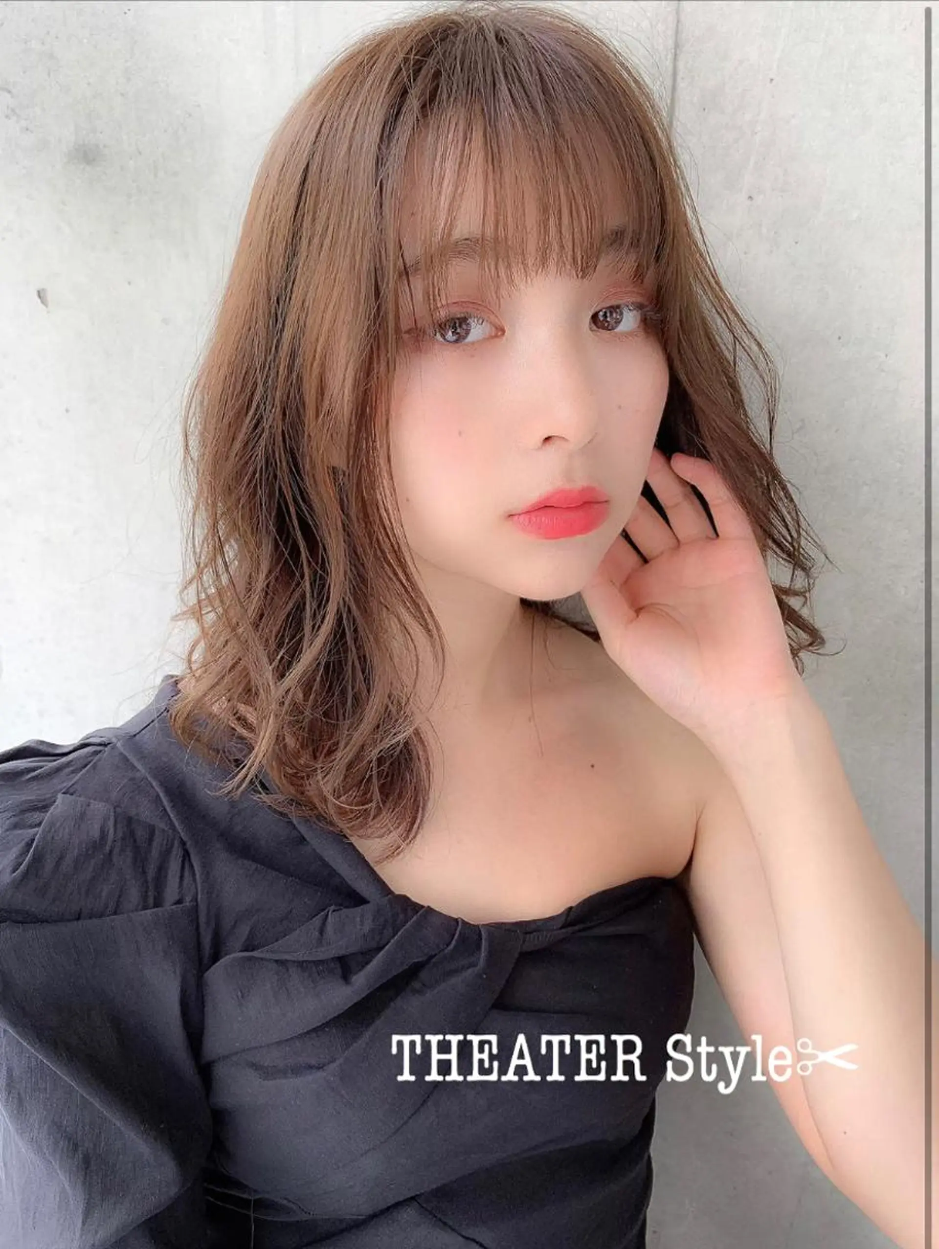 ロング カラー 透明感カラー 髪質改善 トリートメント くすみミルクティー／ ブラウン🪡TOWAのヘアスタイル