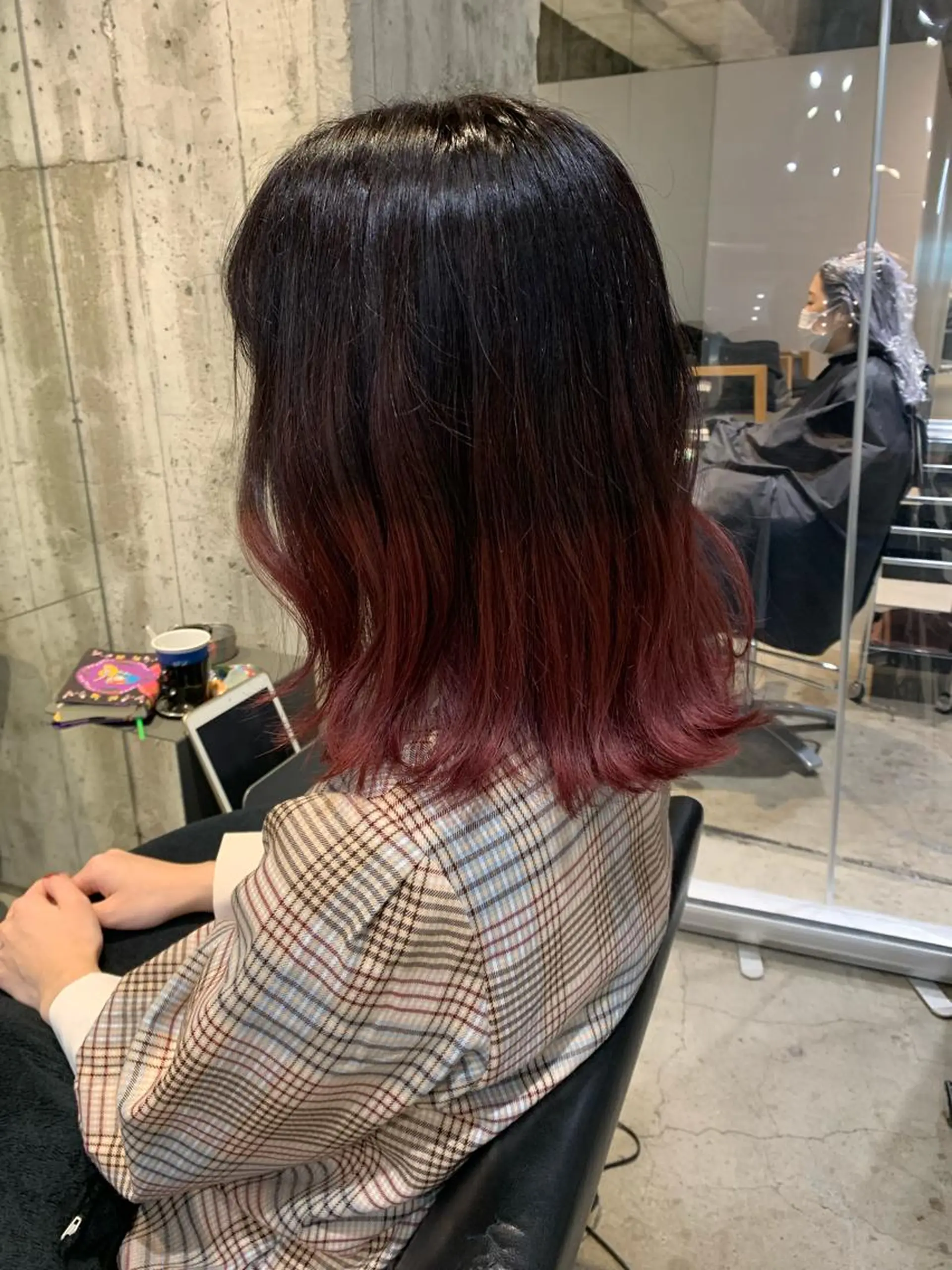 ミディアム カラー 🌈艶髪/髪質改善 新宿itouのヘアスタイル