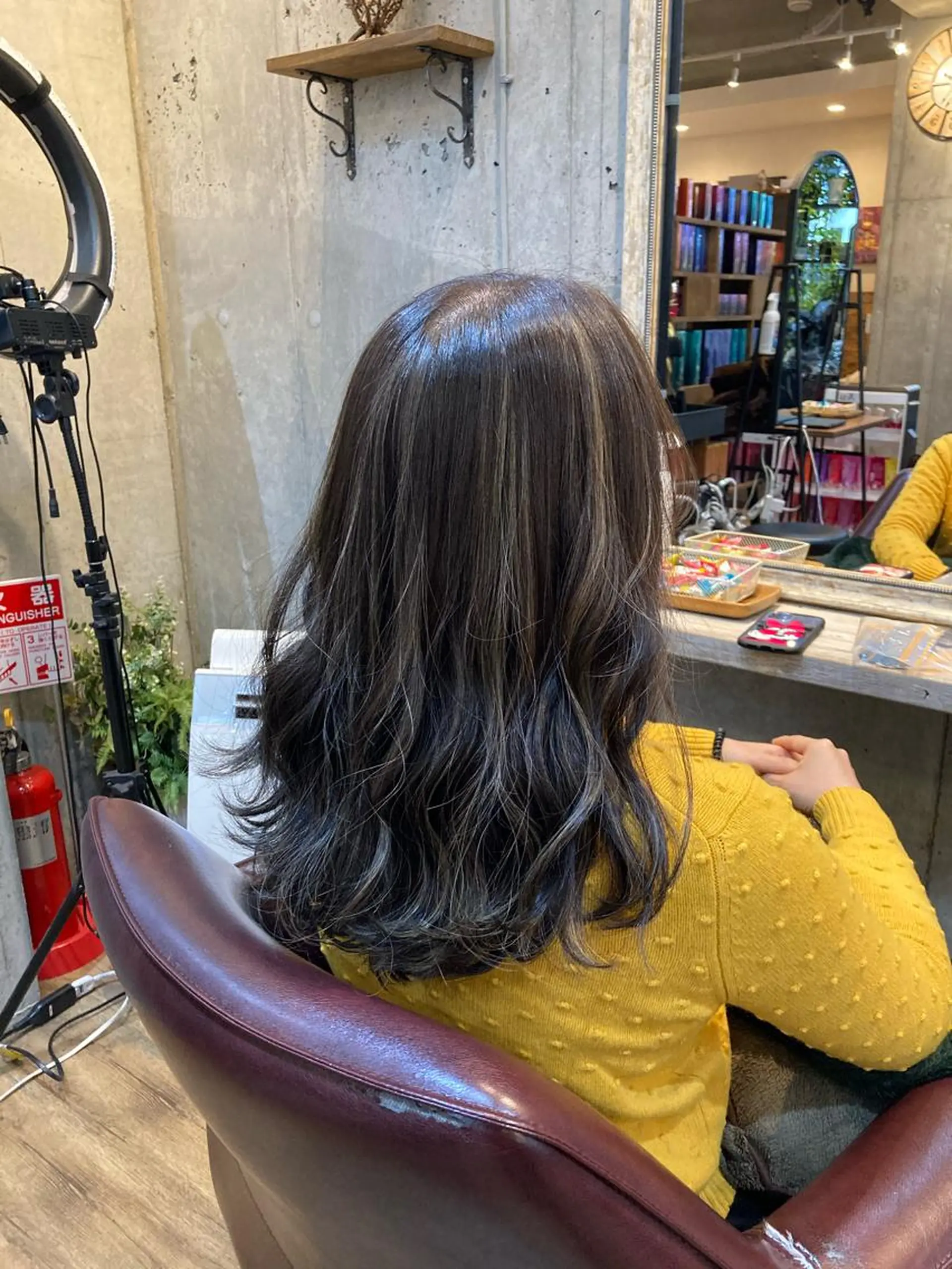 ロング カラー ハイライトカラー ハイライト Trill所属・縮毛矯正/髪質改善 /SATOKOのヘアスタイル