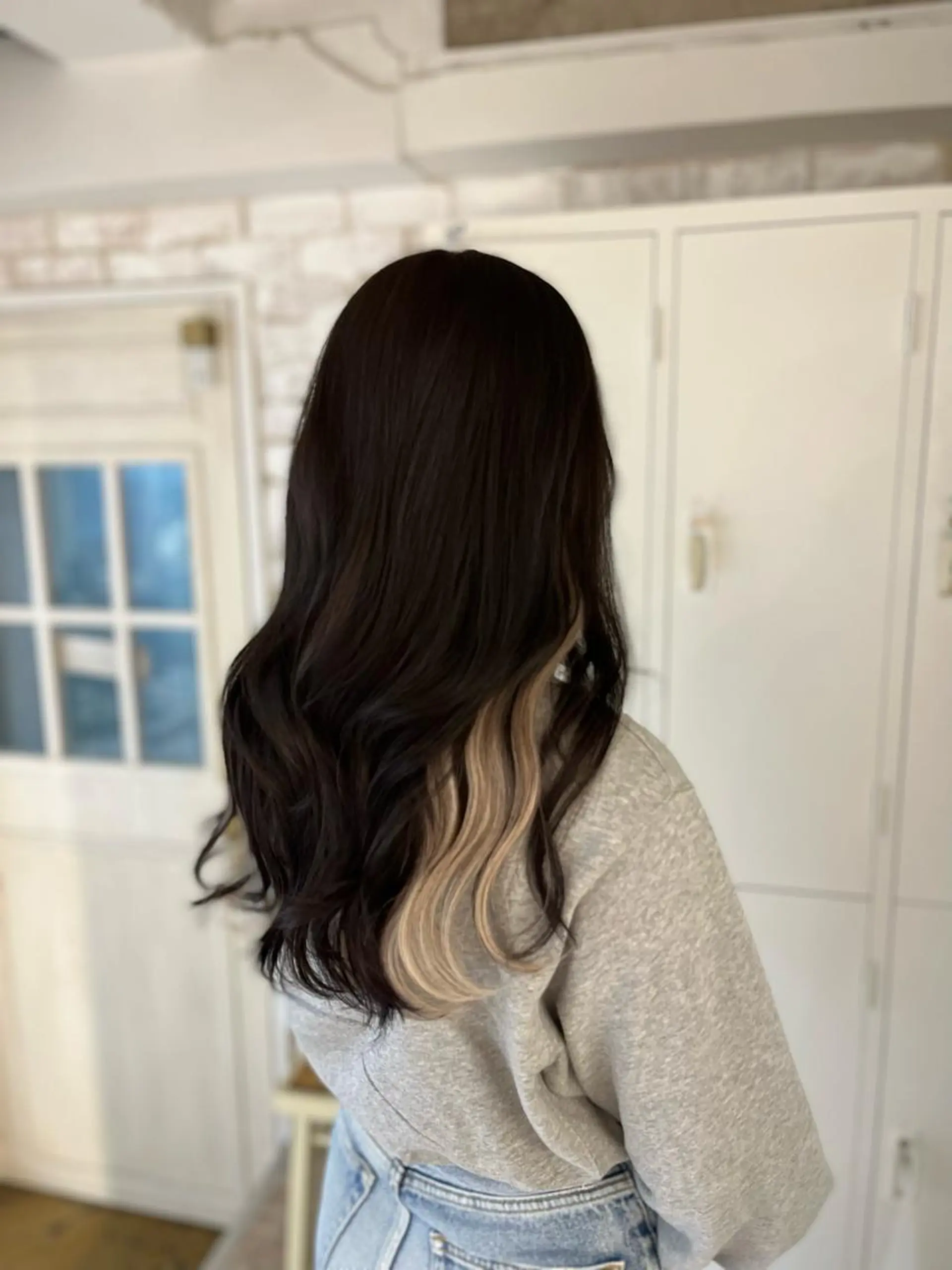 ミディアム カラー ヘアカラー エクステ ヘアセット エクステ/ケア カラー/KOICHIのヘアスタイル