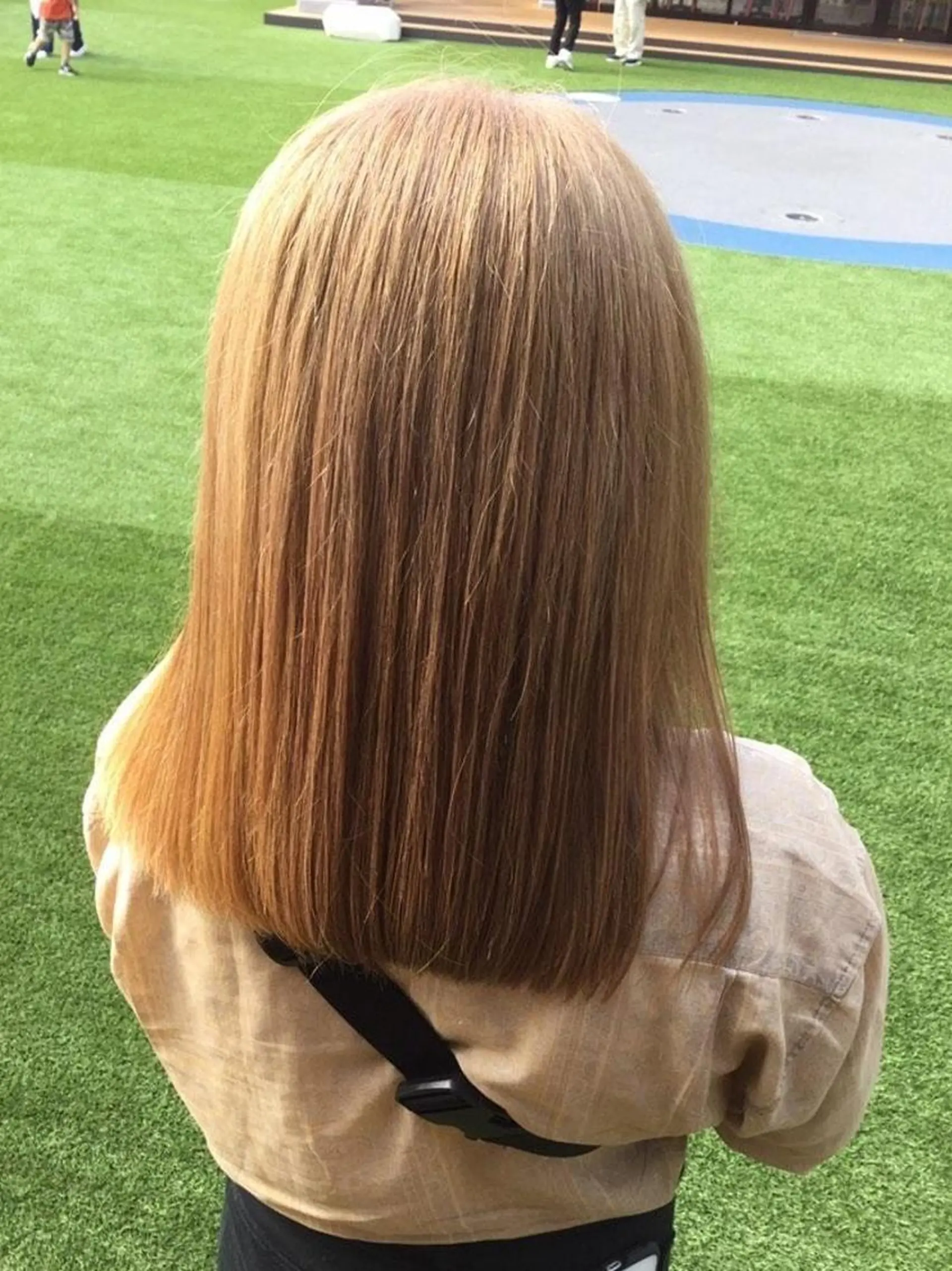 カラー ヘアカラー トリートメント ブリーチ/ヘアケア/ 艶髪/イギチハルのヘアスタイル