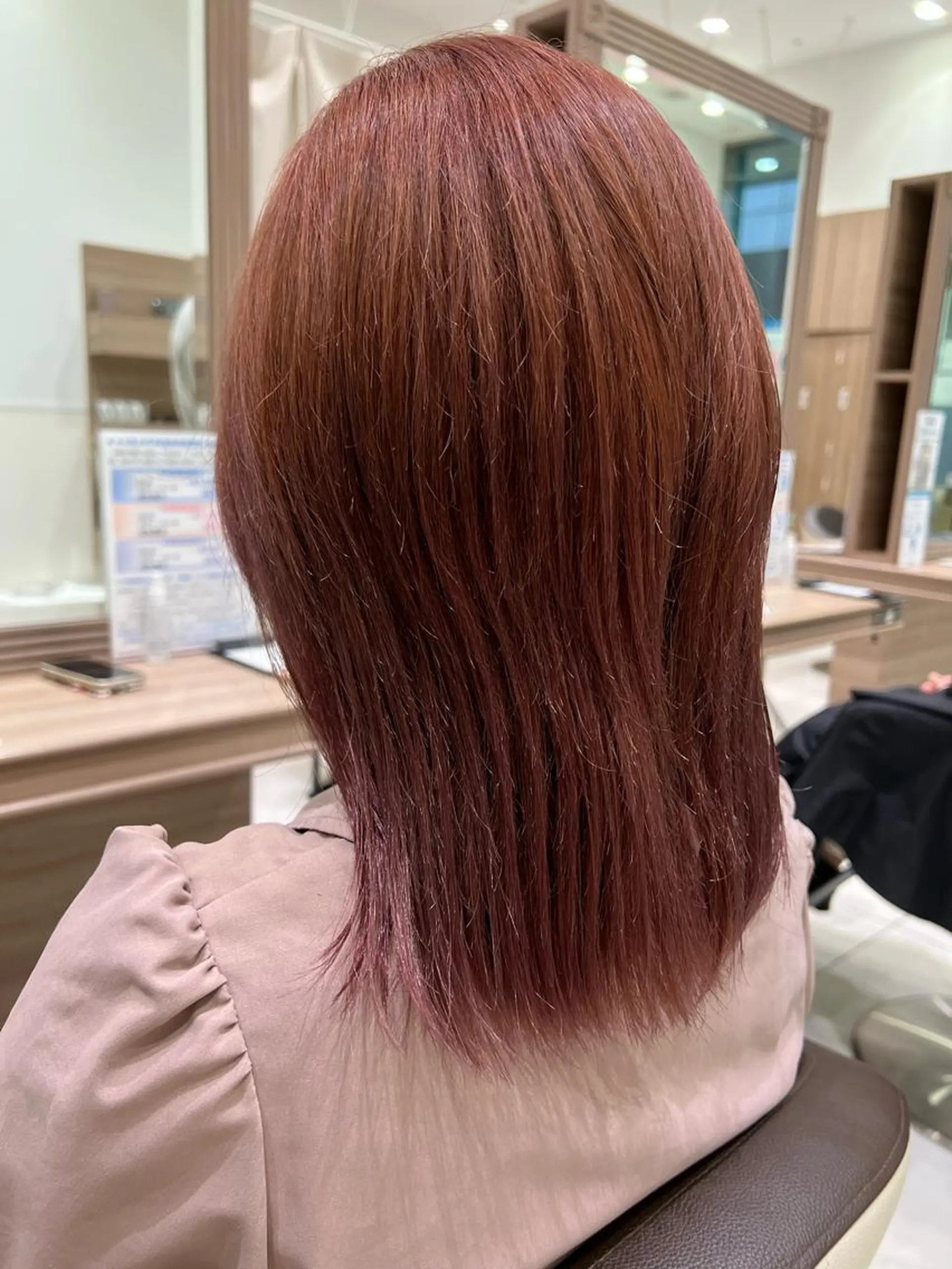 セミロング カラー 指原 仁のヘアスタイル