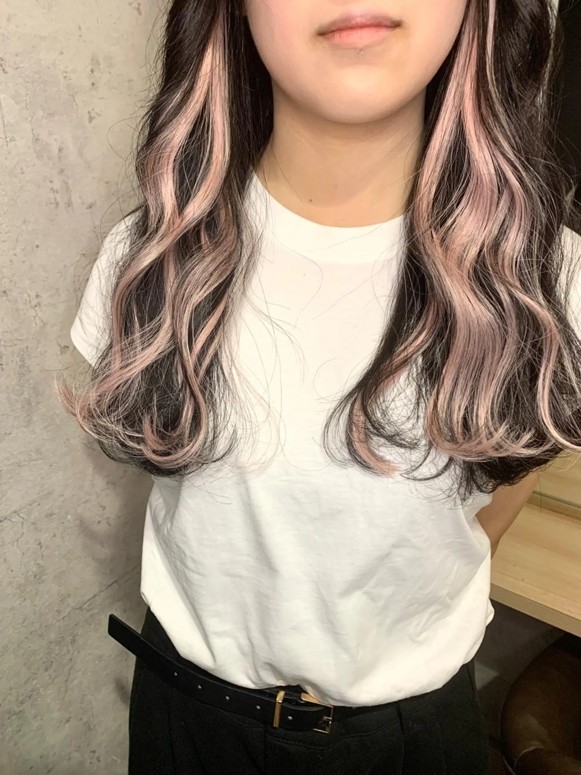 ロング カラー シールエクステ エクステ エクステ エクステ KAZUMAのヘアスタイル