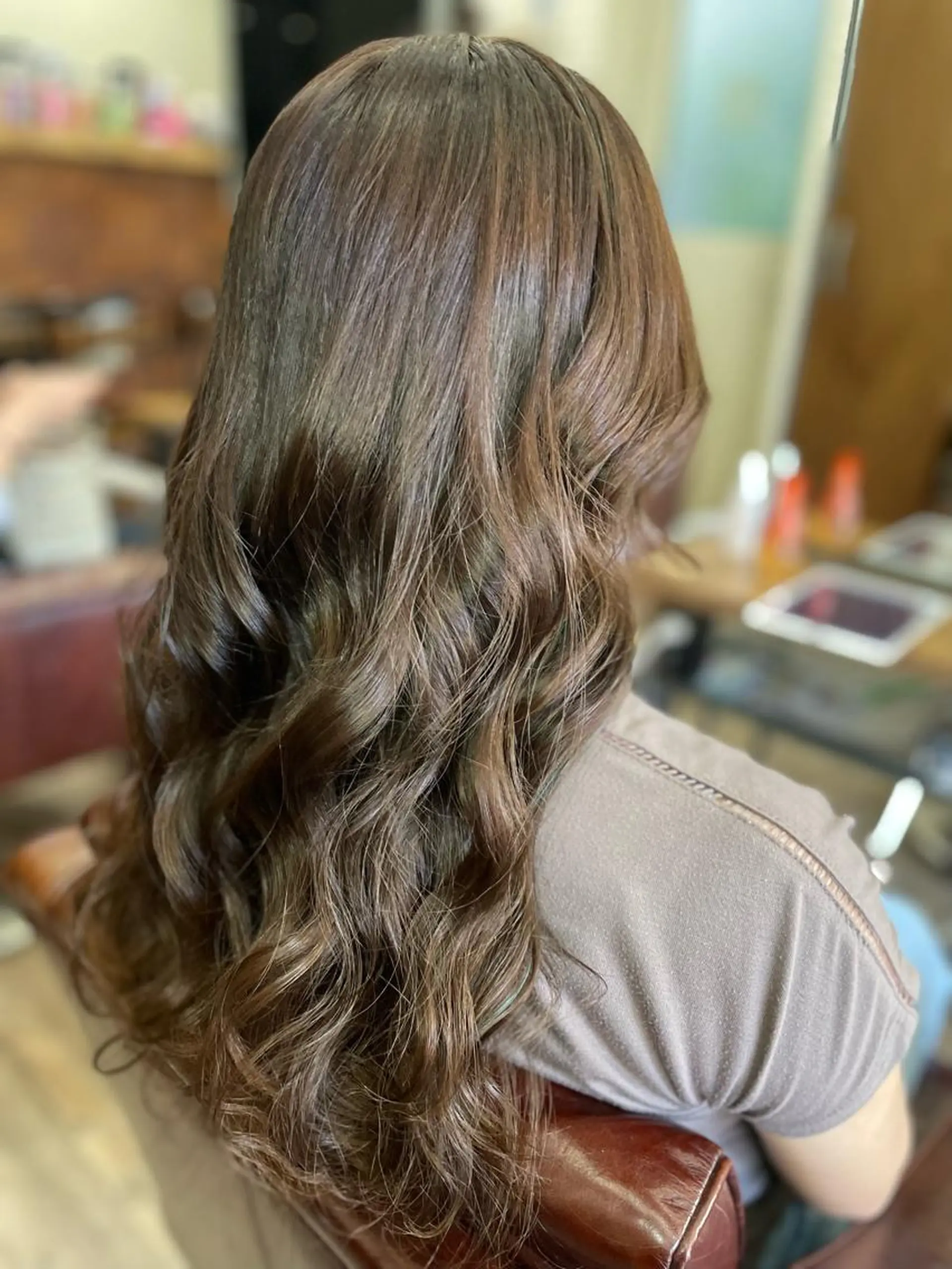 ロング カラー 透明感カラー HAIR MAKE Avalon 橋本店所属・💎白髪染めも対応 🙆👌山本明菜のヘアスタイル