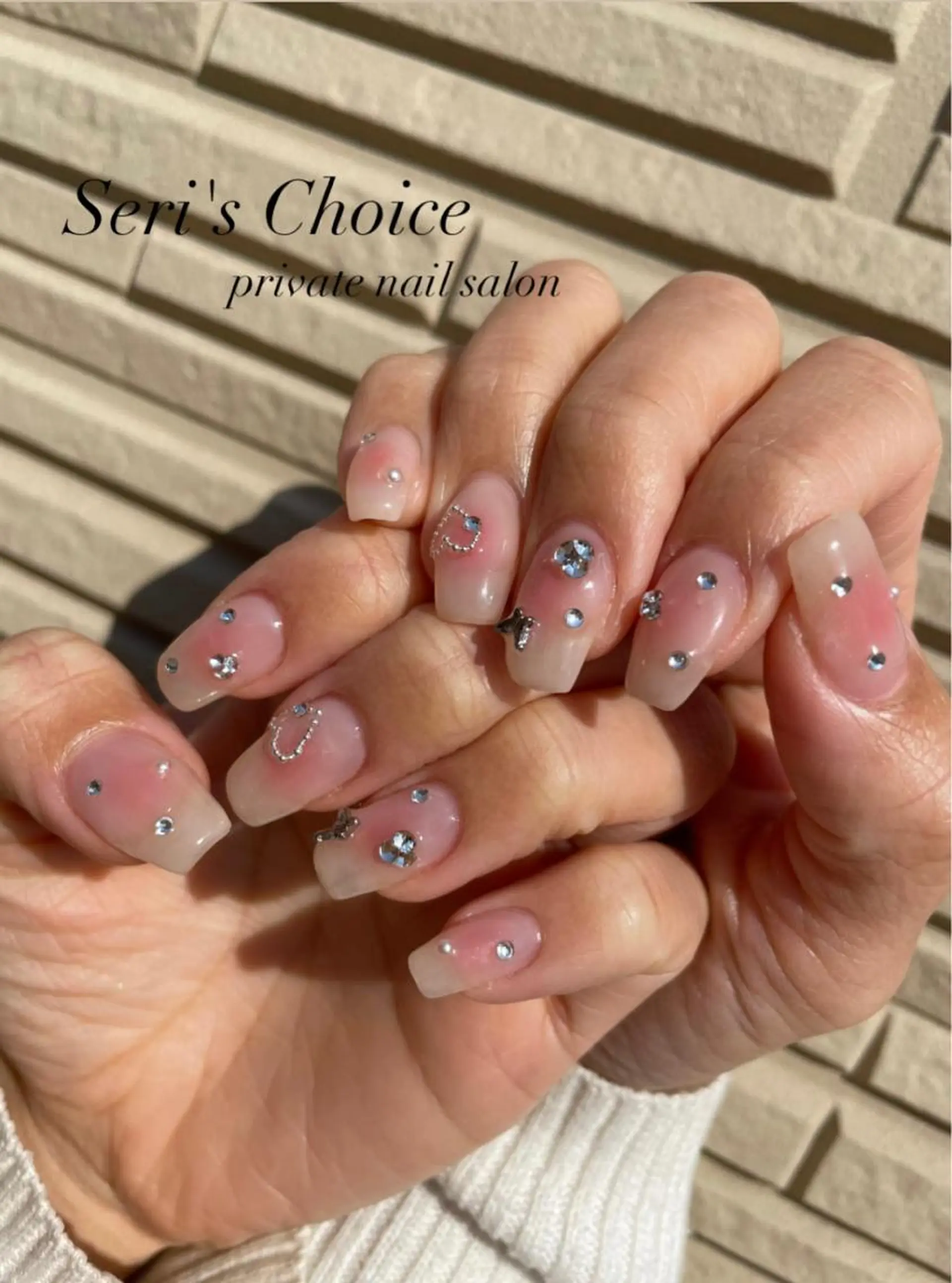 ネイル チークネイル Seri's Choiceのネイルデザイン