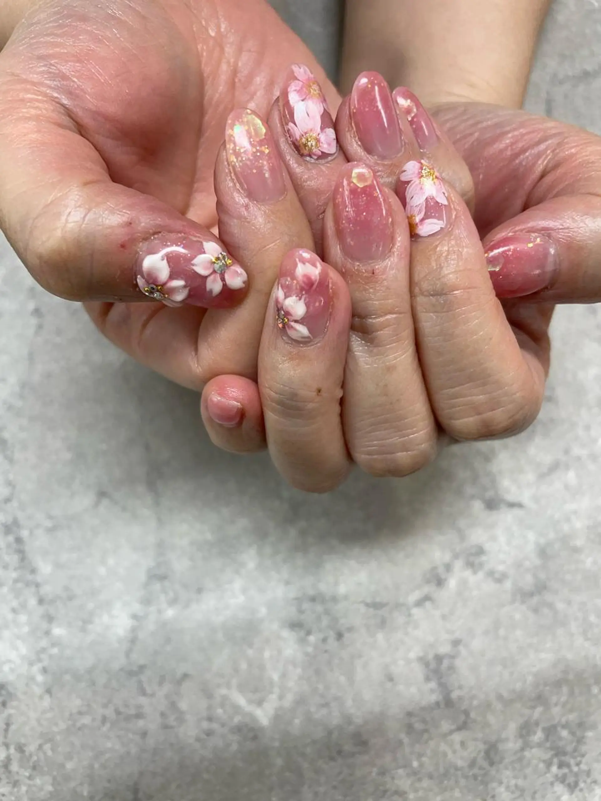 ネイル ピンク ハンドネイル .N YUKIのネイルデザイン