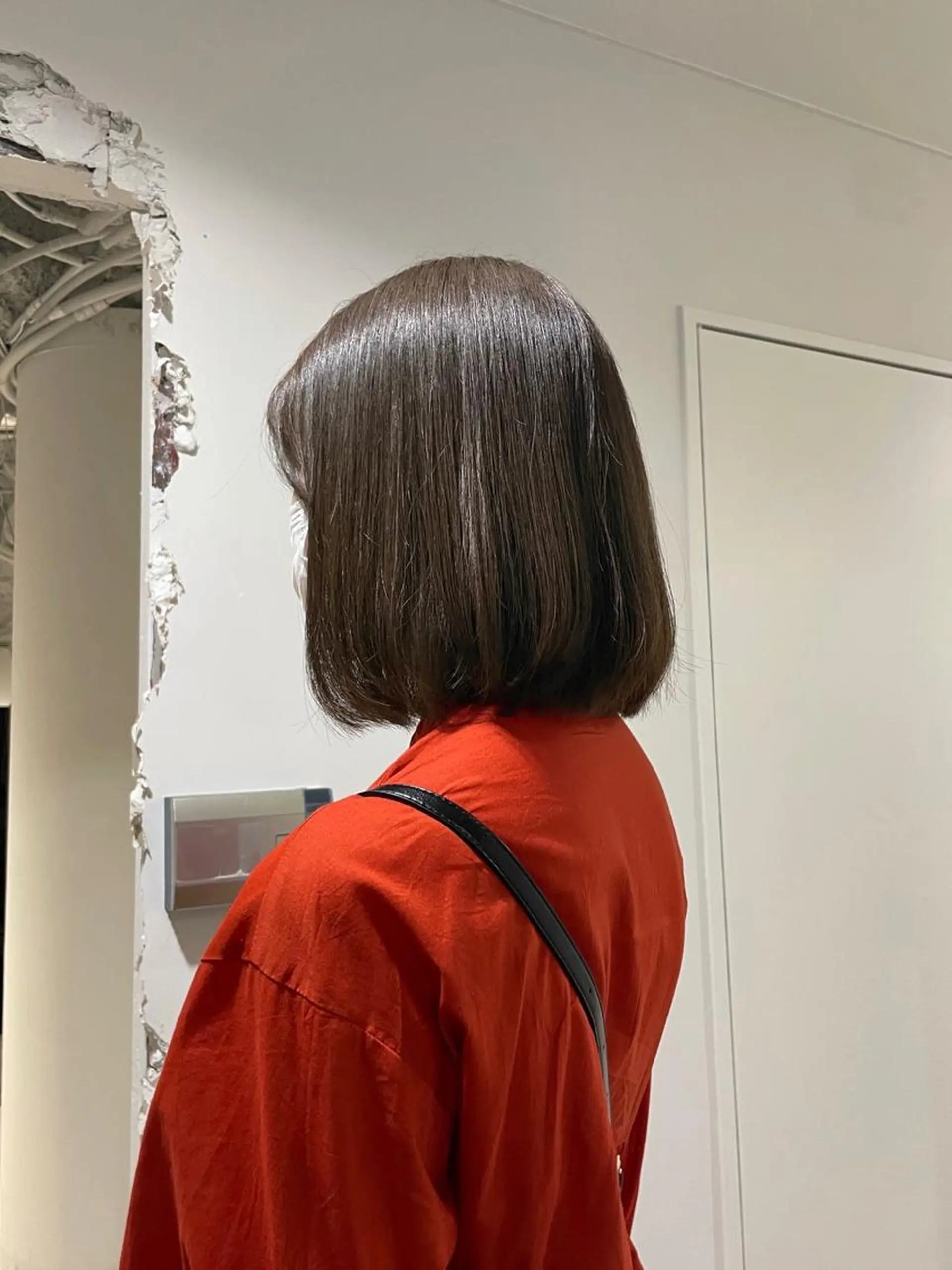 ミディアム カラー 髪質改善/似合わせ カラー/レイヤーのヘアスタイル