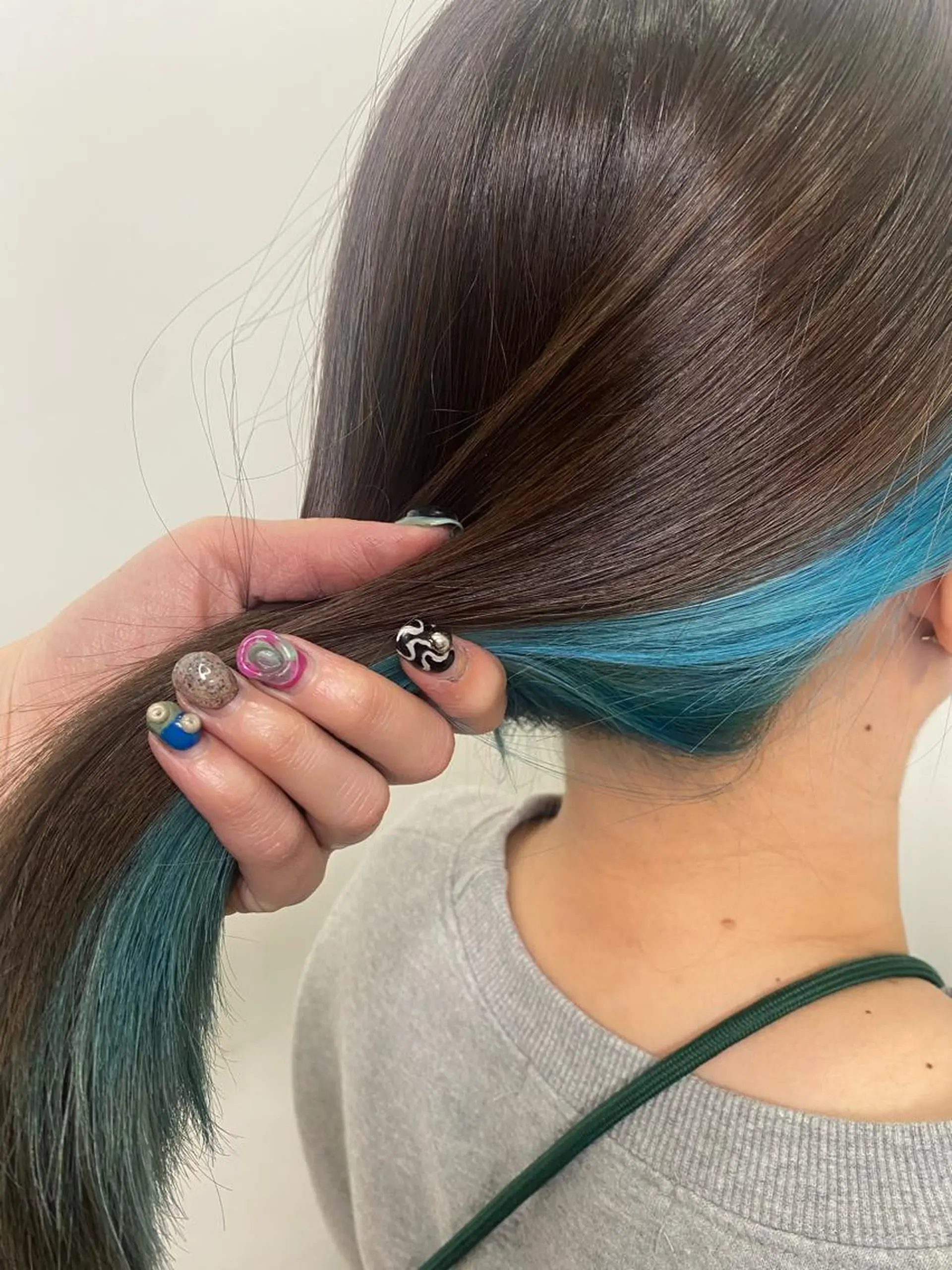 ミディアム カラー ヘアカラー くろだ まみのヘアスタイル