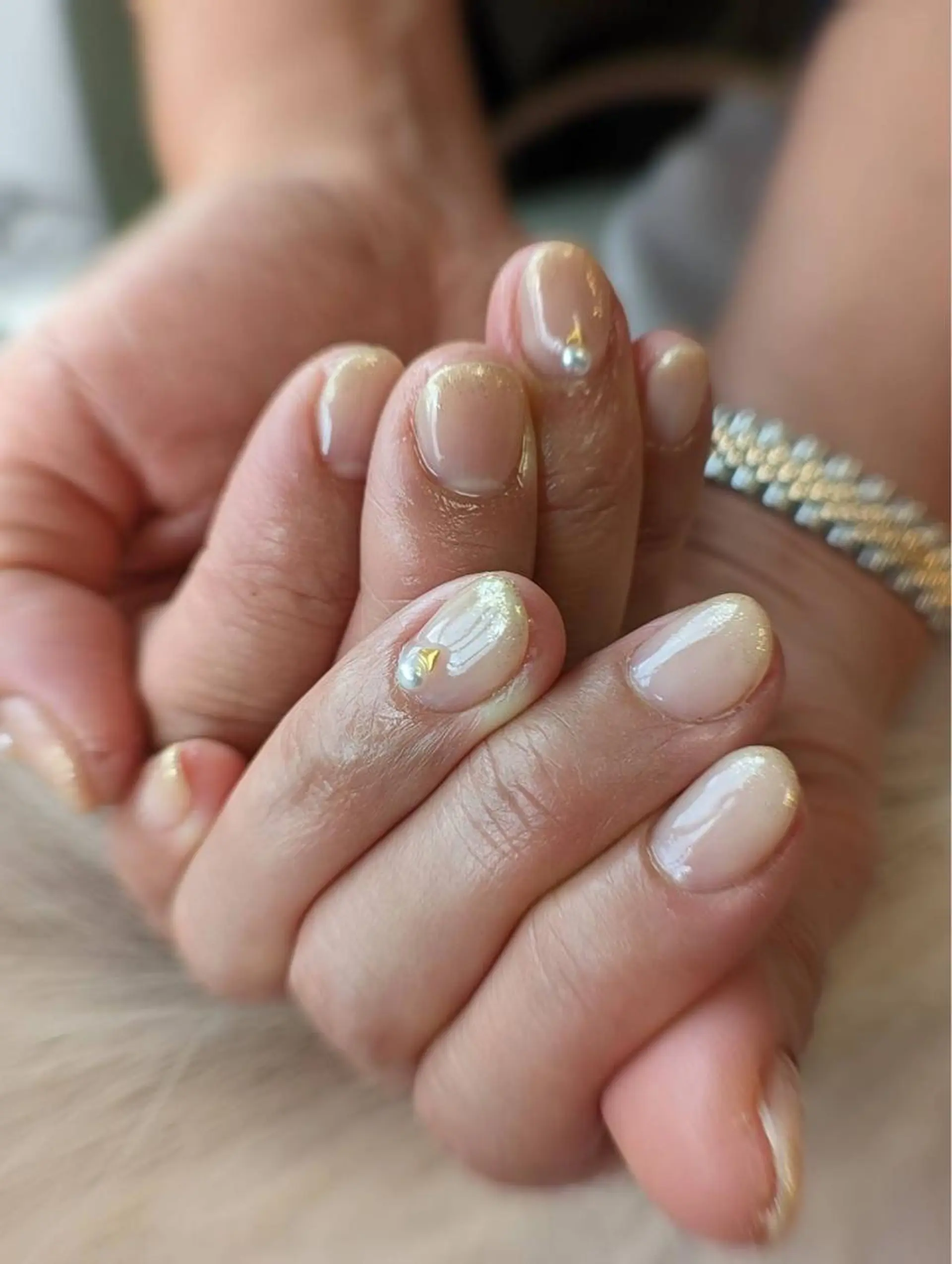 ネイル グラデーション ラメ(グリッター) Nail salon Orieのネイルデザイン