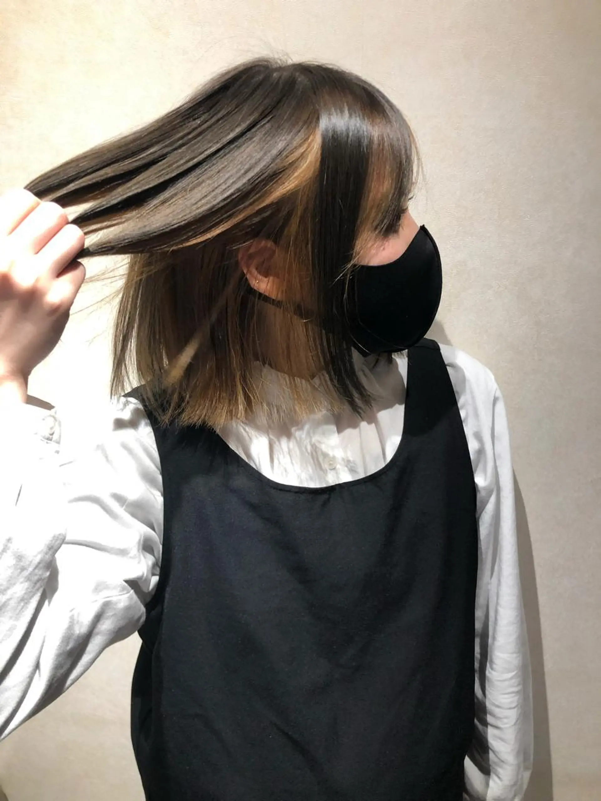 ショート カラー ヘアアレンジ 柳井 準平のヘアスタイル
