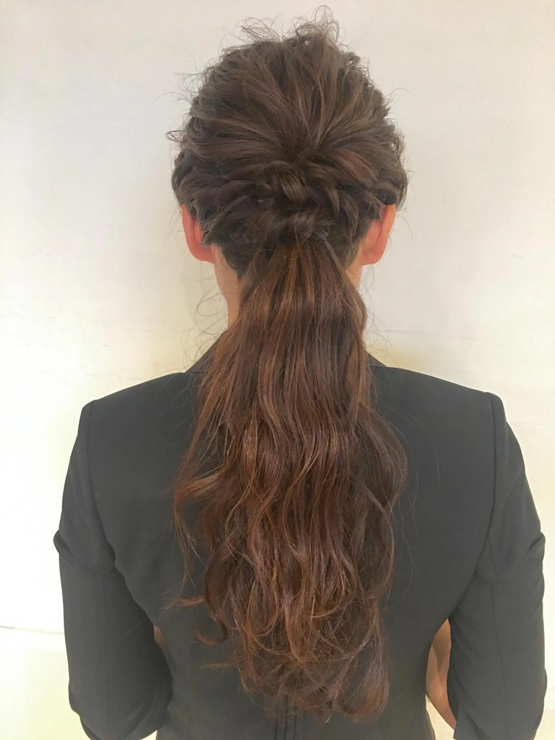 ロング ヘアアレンジ さかい なつみのヘアスタイル