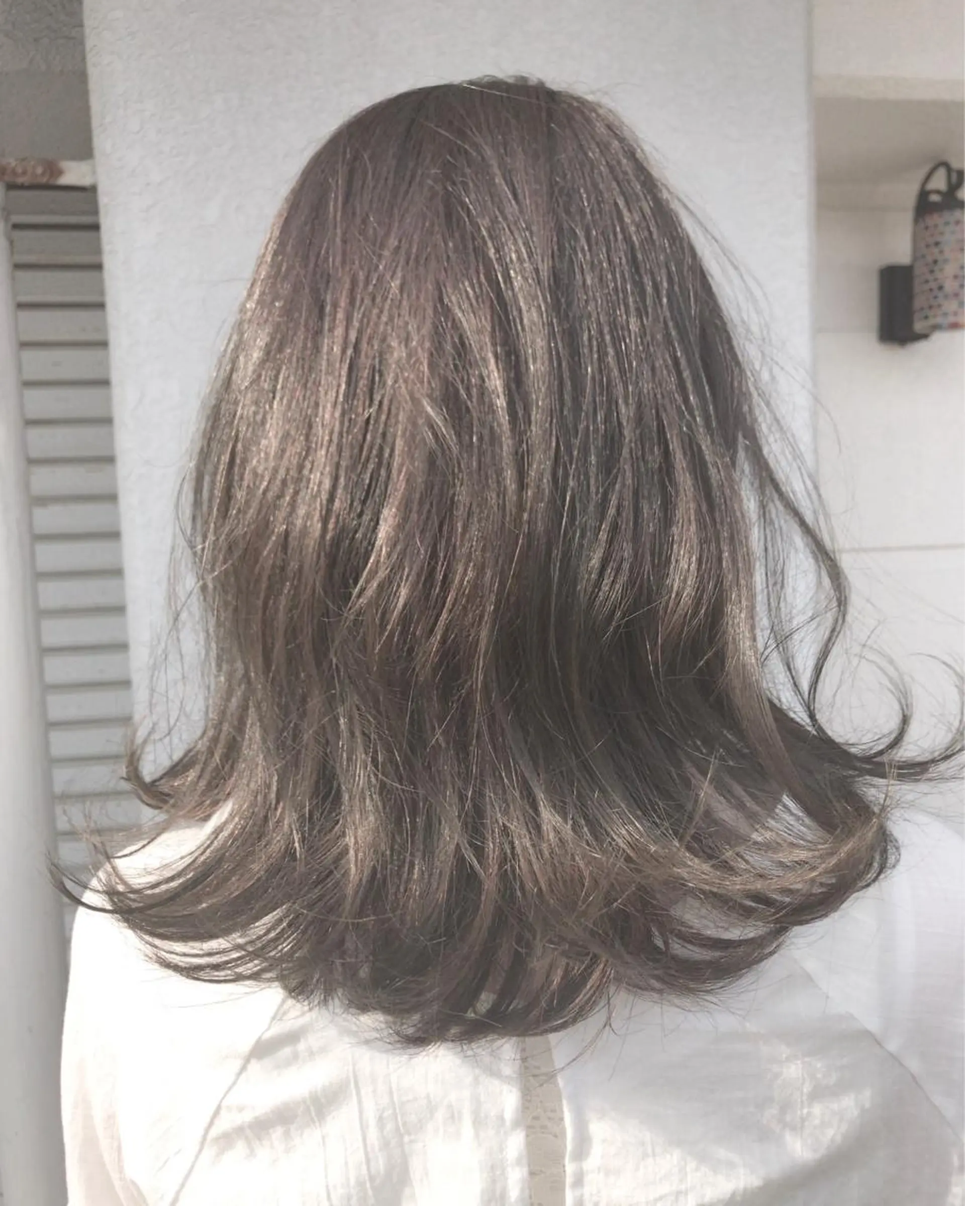 ミディアム カラー レイヤーカット匠 イソザキノリユキのヘアスタイル