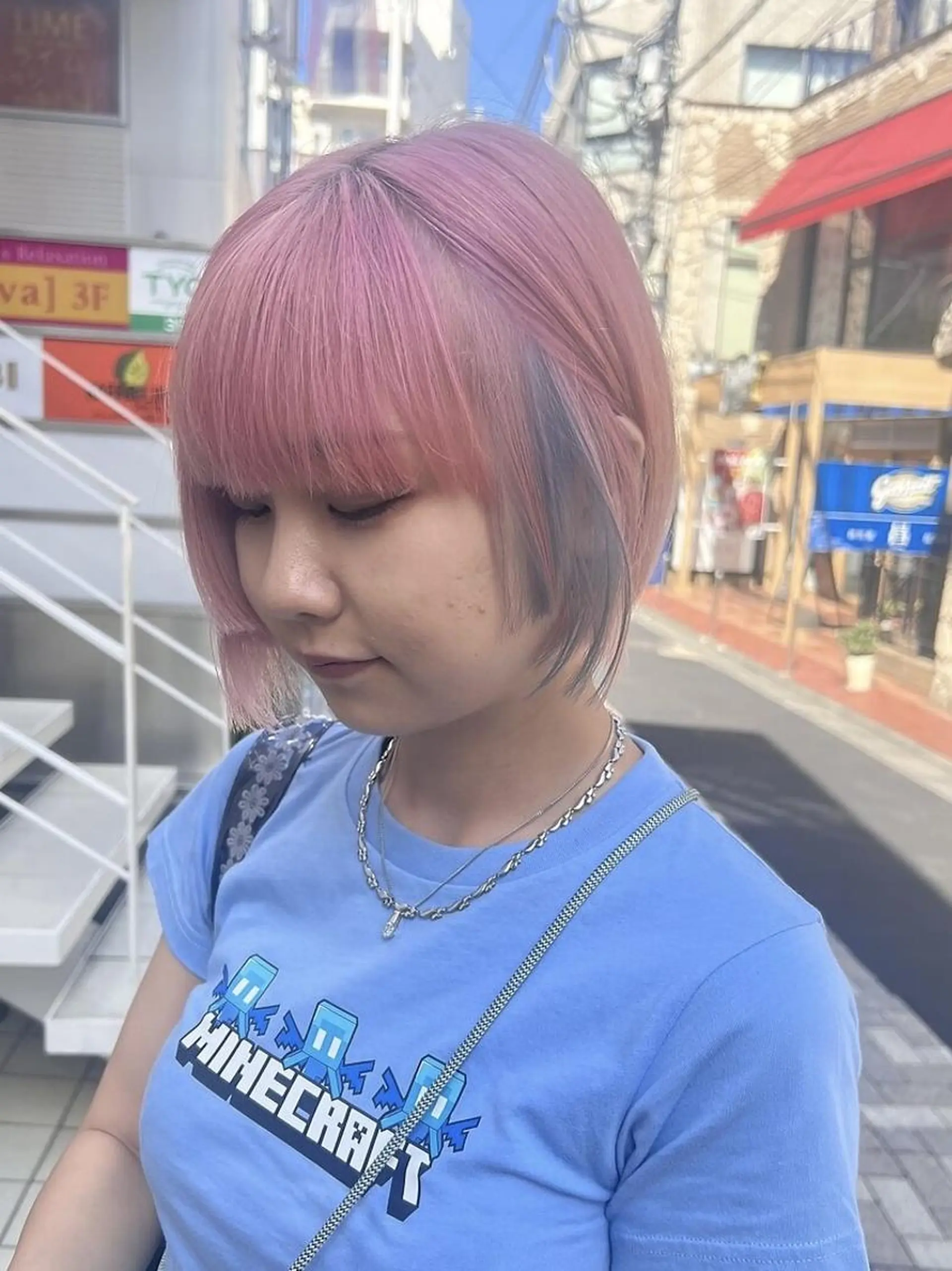 ショート カラー ブリーチ ケアブリーチ ケアカラー 髪質改善 韓国風ヘア ヘアカラー 🦋ブリーチ/カラー 専門Aya💖のヘアスタイル