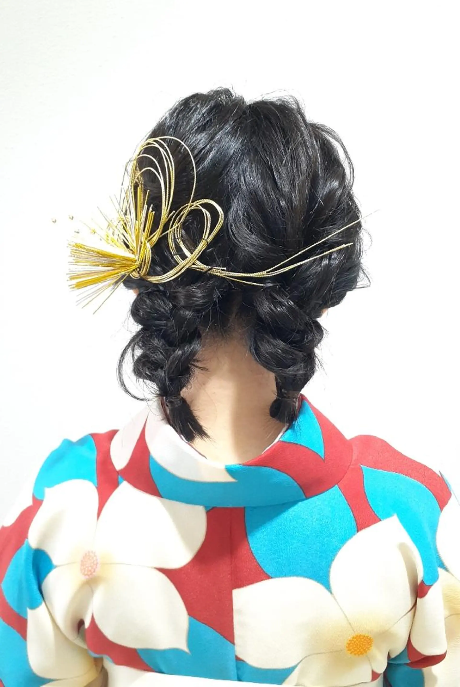 セミロング ヘアアレンジ 着付け Hair&Make  Delight*のヘアスタイル