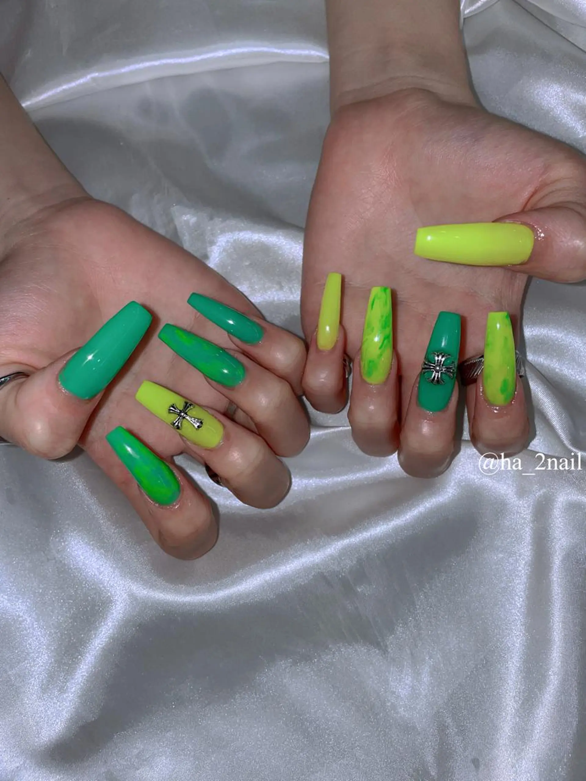 ネイル 大理石ネイル(マーブル) NAIL and EYELASH ALPHA.所属・ALPHA. 姫繇のネイルデザイン