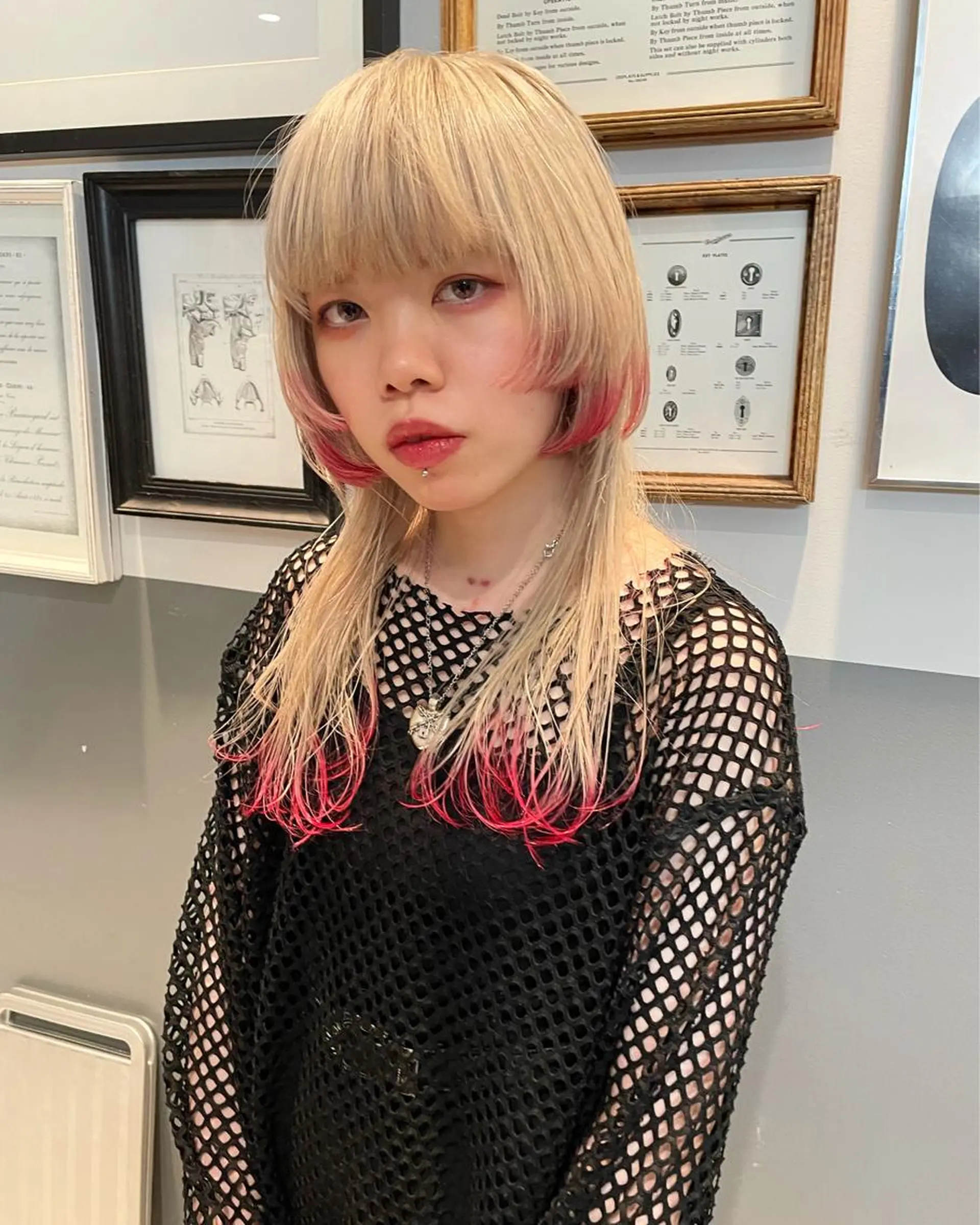 セミロング カラー ヘアカラー トリートメント 優作 〜圧倒的信頼〜のヘアスタイル