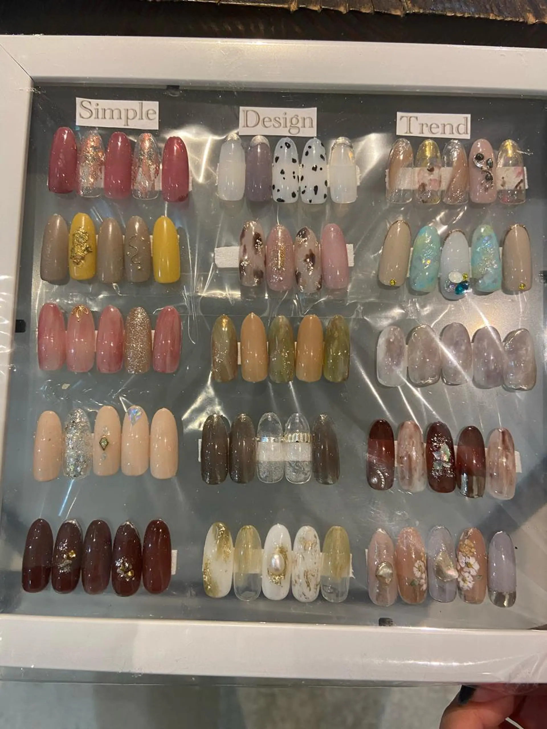 ネイル Dress nail & eyelash 梅田所属・藤村 優華のネイルデザイン